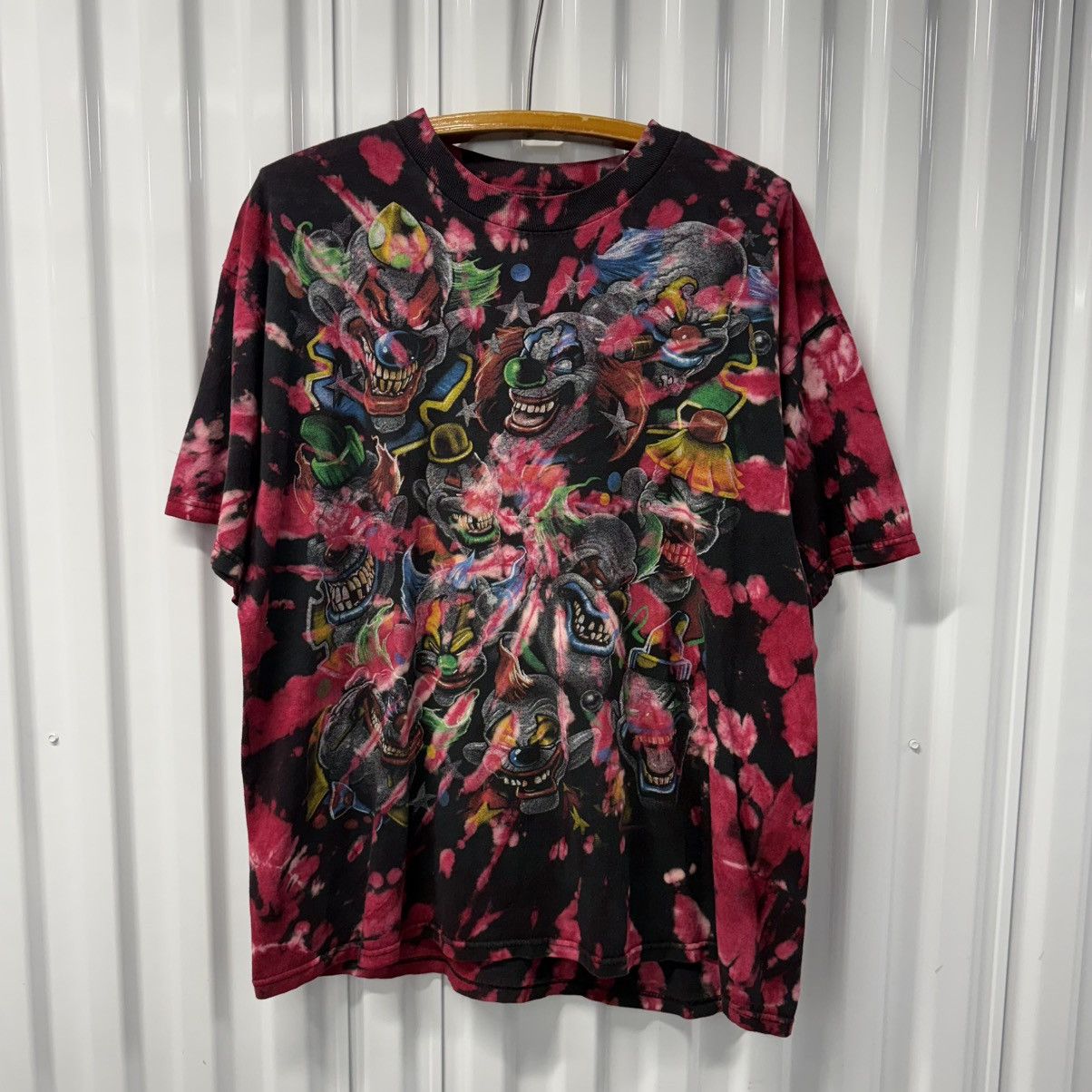 Band Tees × Vintage Crazy Vintage ICP Limp Bizkit Style Promo Clown AOP Tee Size US L / EU 52-54 / 3 - 2 Thumbnail