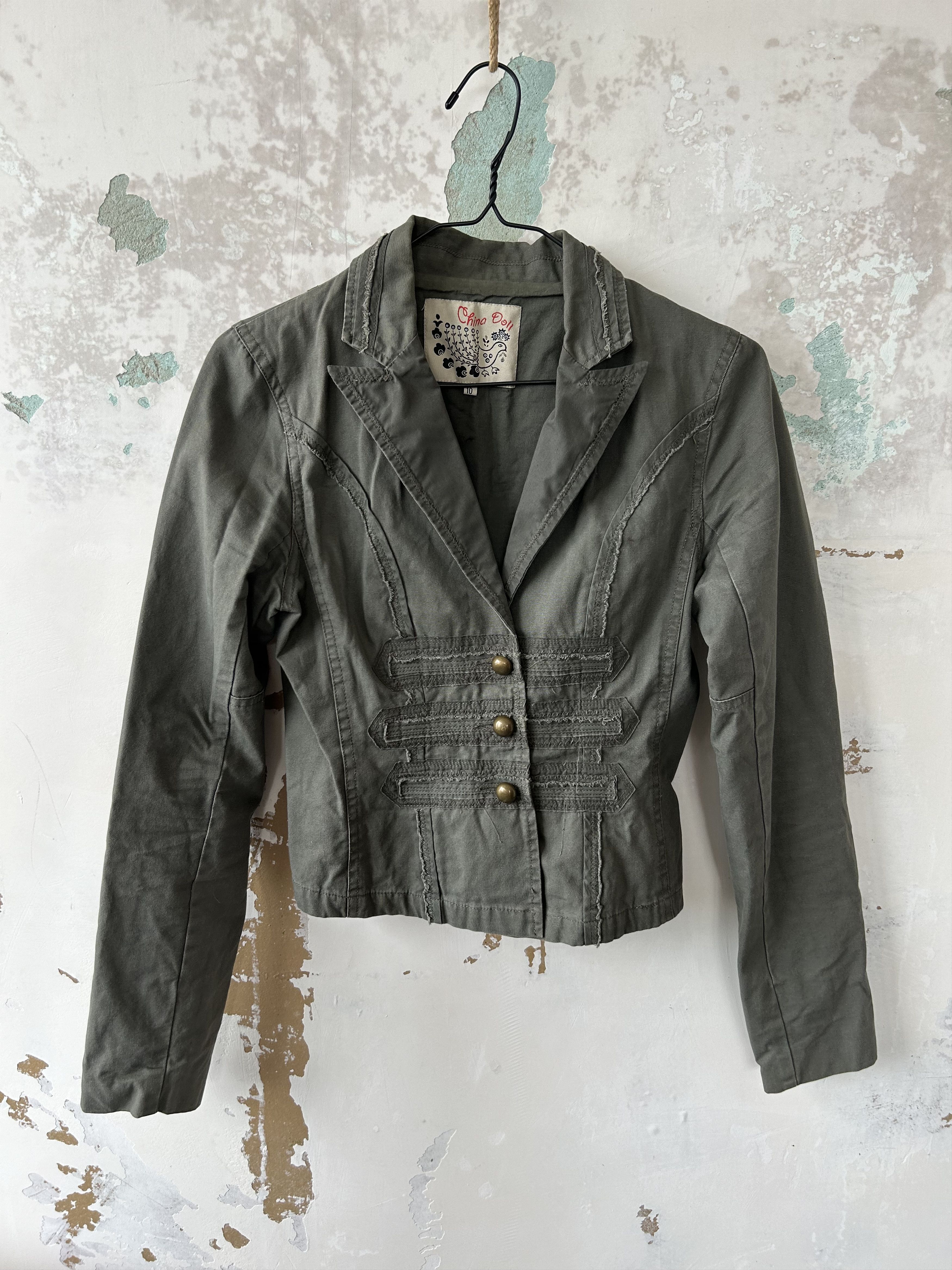 Japanese Brand × Vintage Vintage Japanese blazer jacket Size S / US 4 / IT 40 - 1 Thumbnail