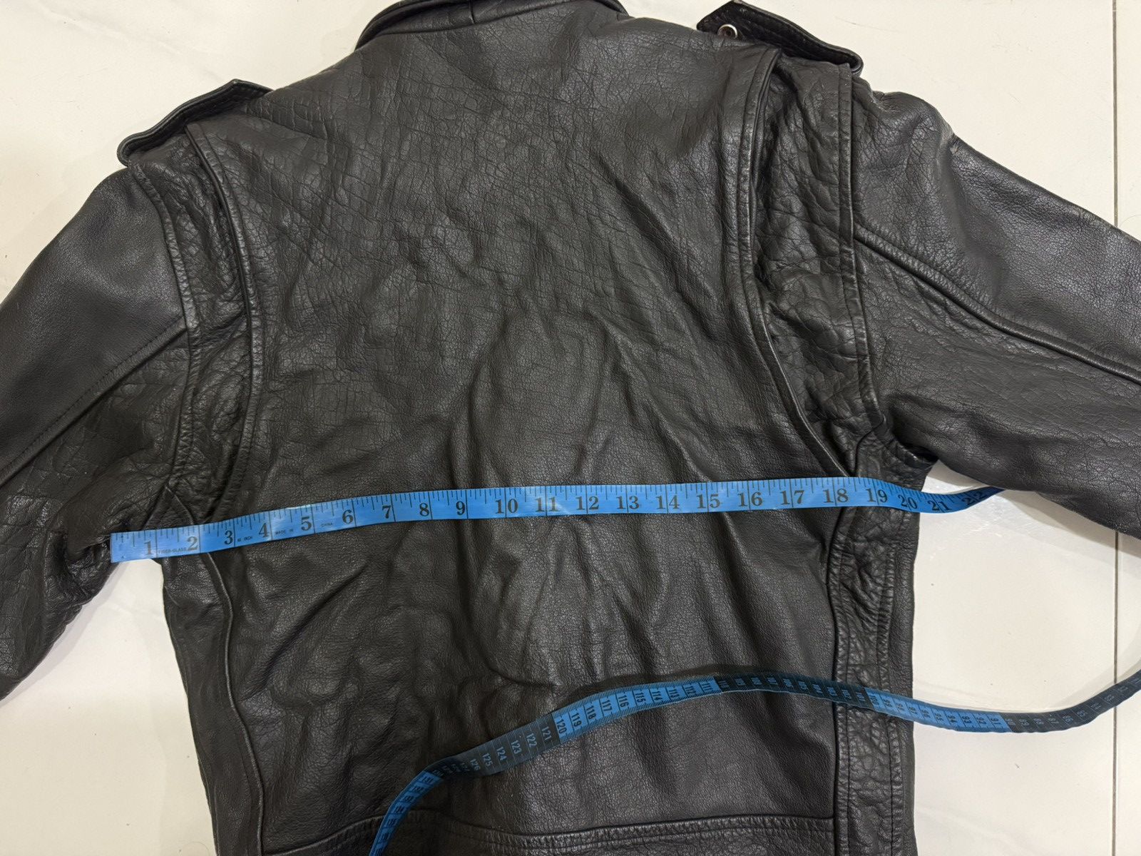 Other VTG Nice Leather Like Schott Perfecto Jacket Size US XS / EU 42 / 0 - 15 Thumbnail