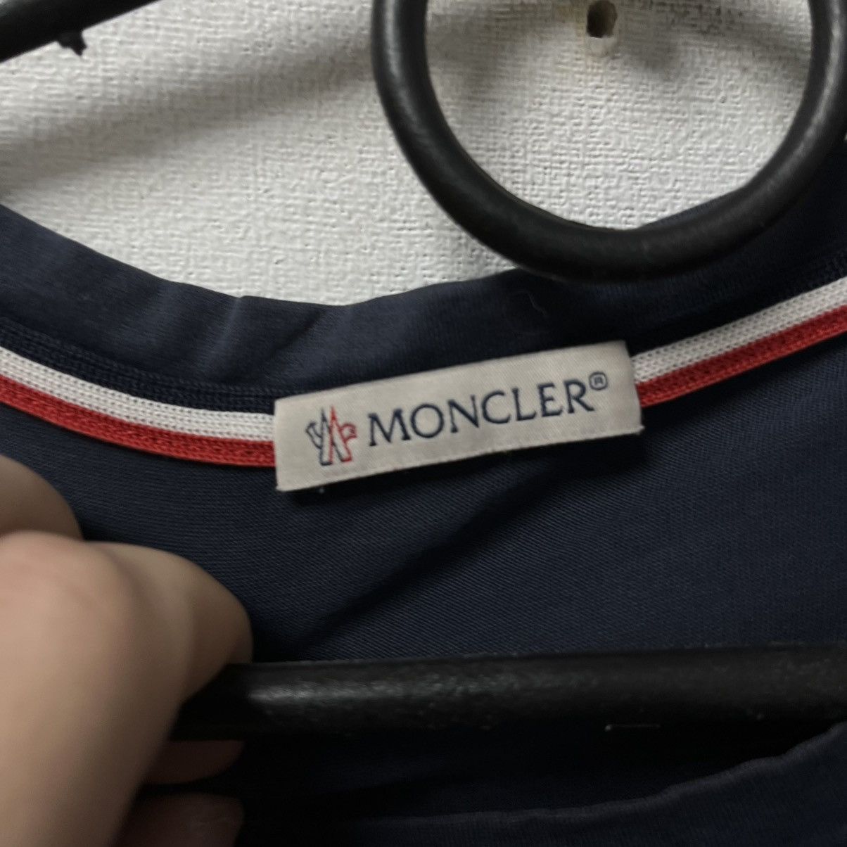 Moncler Vintage Moncler T-shirt logo Mini Logo Size M Size US M / EU 48-50 / 2 - 8 Thumbnail