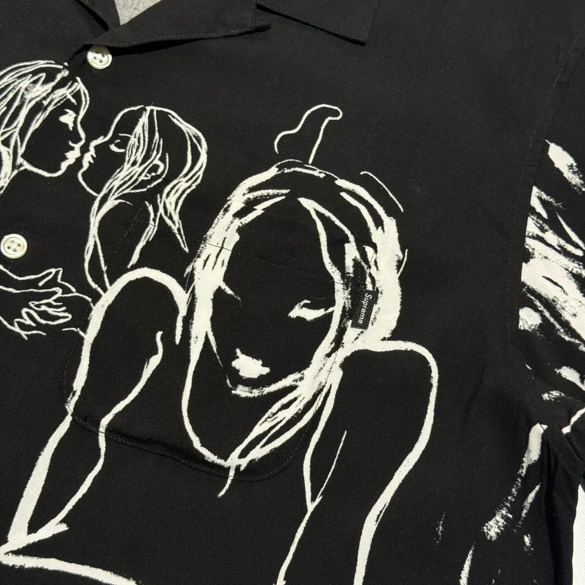 Supreme Supreme Rita Ackermann "Heroine" FW19 Button Up Shirt Size US M / EU 48-50 / 2 - 5 Thumbnail