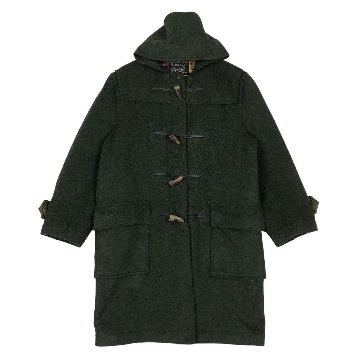 Gloverall 🔥90’s Vintage Wool Long Duffle Jacket Gloverall England Size US M / EU 48-50 / 2 - 1 Thumbnail