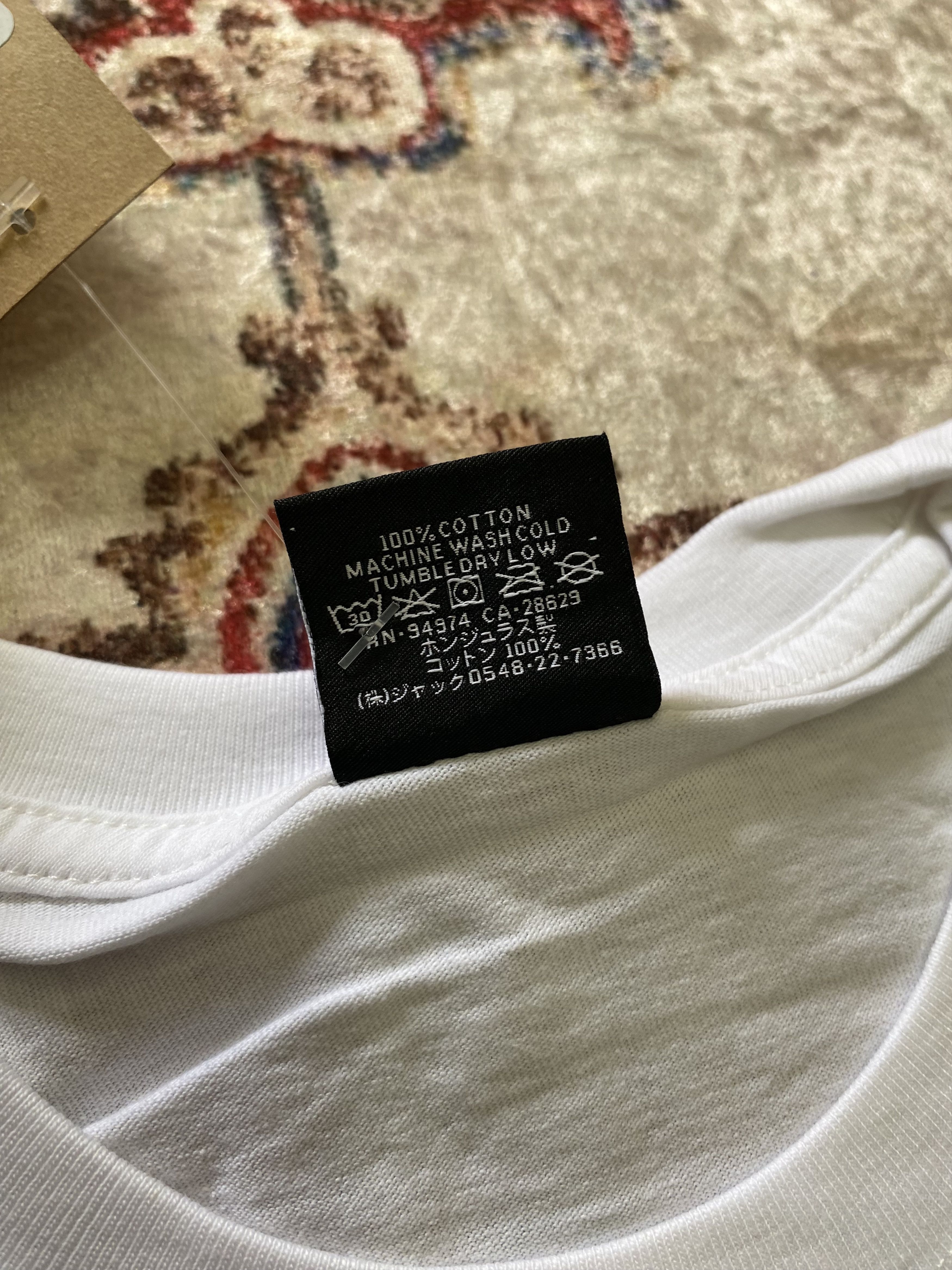 Stussy Stussy Thermal Stock Tee - White Size US M / EU 48-50 / 2 - 5 Thumbnail