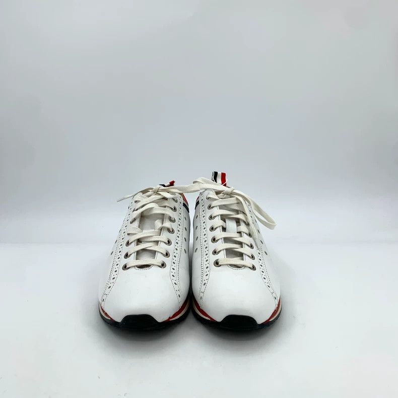 Thom Browne Thom Browne White carved sneakers Size US 8 / EU 41 - 3 Thumbnail