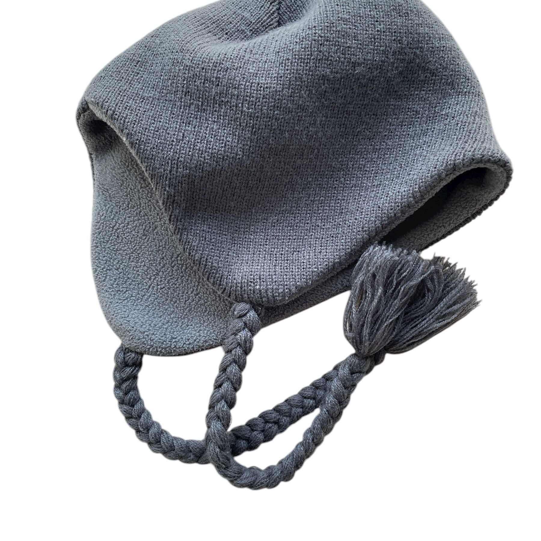 Japanese Brand Lmc Knit earflap beanie Size ONE SIZE - 3 Thumbnail