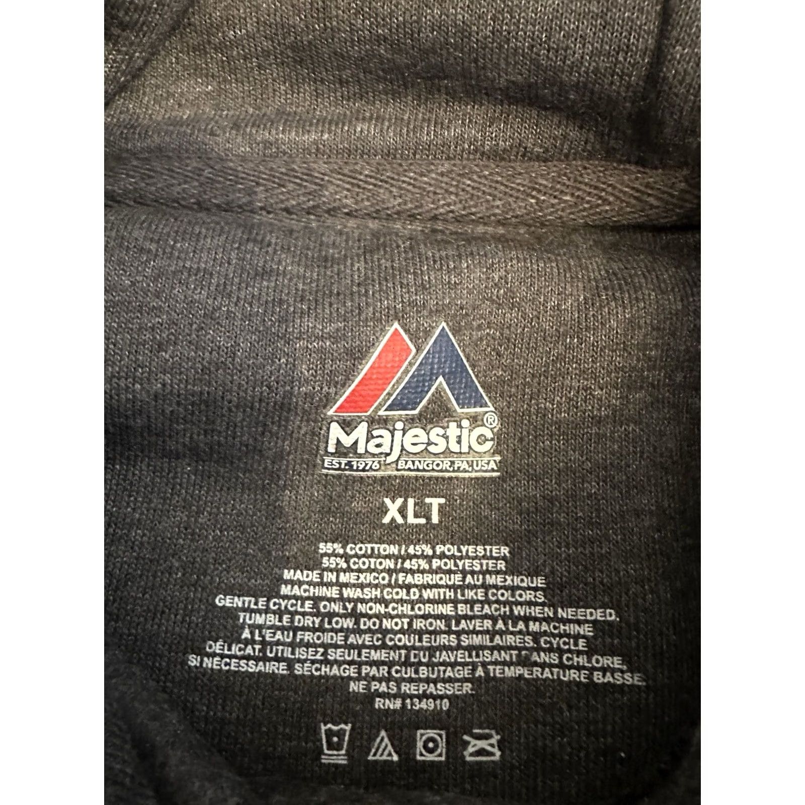 Vintage Majestic Boston Red Sox Hoodie Sweatshirt XLT 2018 World Series History Made Size US XL / EU 56 / 4 - 4 Thumbnail