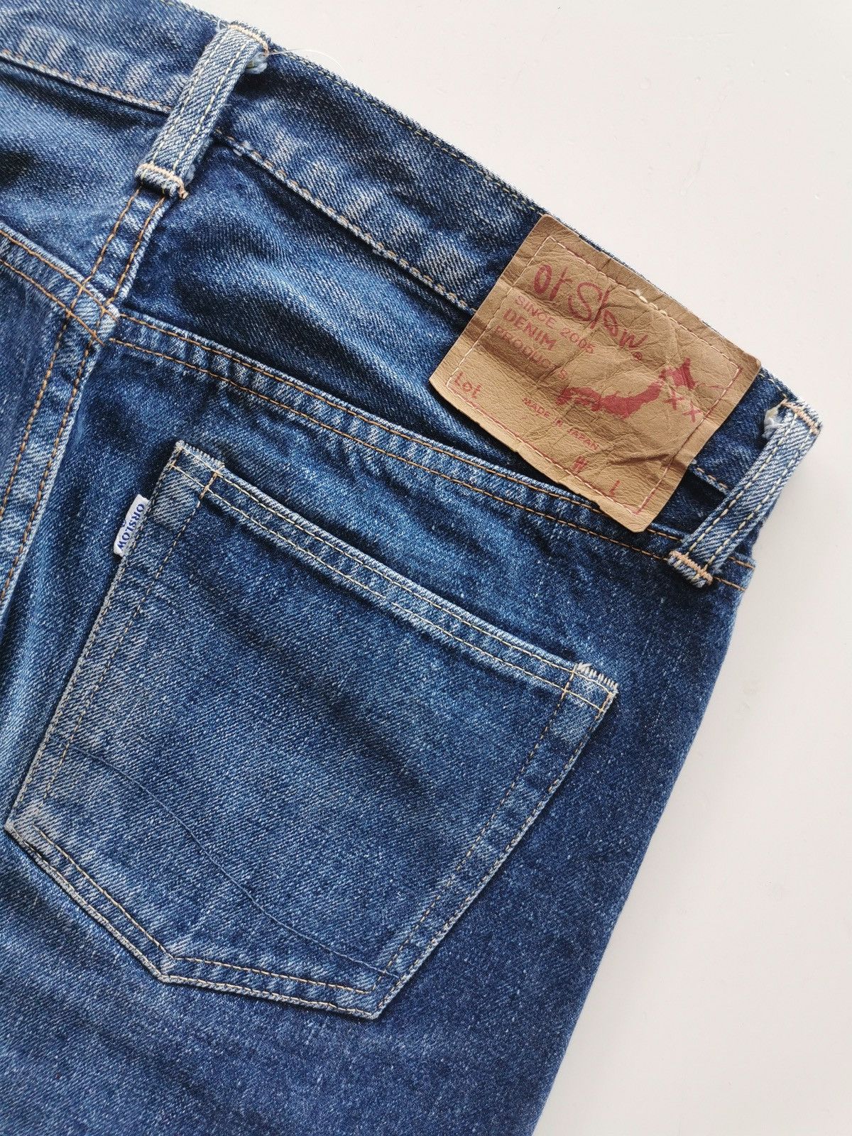 image of Orslow Selvedge Denim Jeans Japan Size 30X37.5, Men's