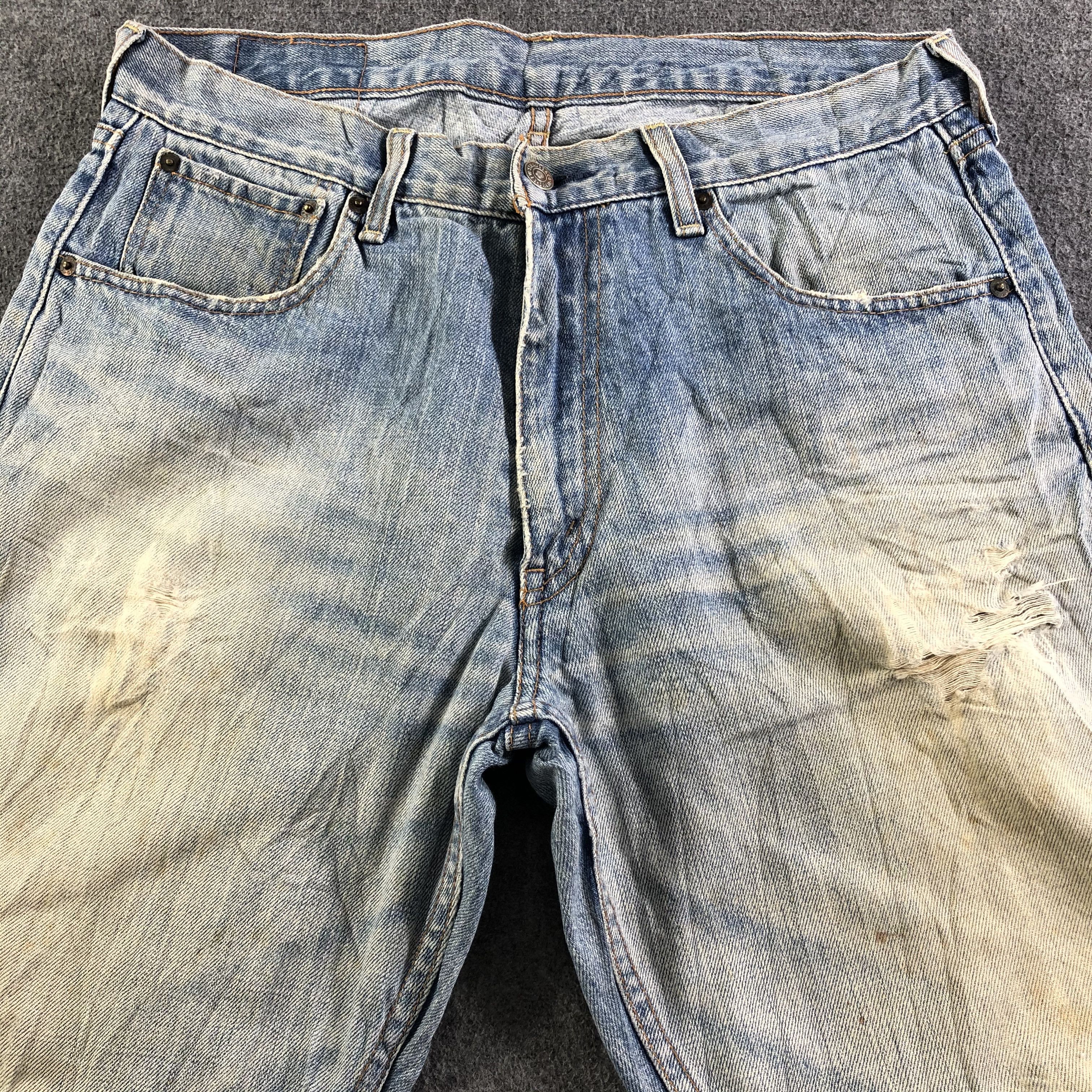 Levi's Vintage Light Wash Levis 543 Jeans-J3601 Size US 34 / EU 50 - 3 Thumbnail