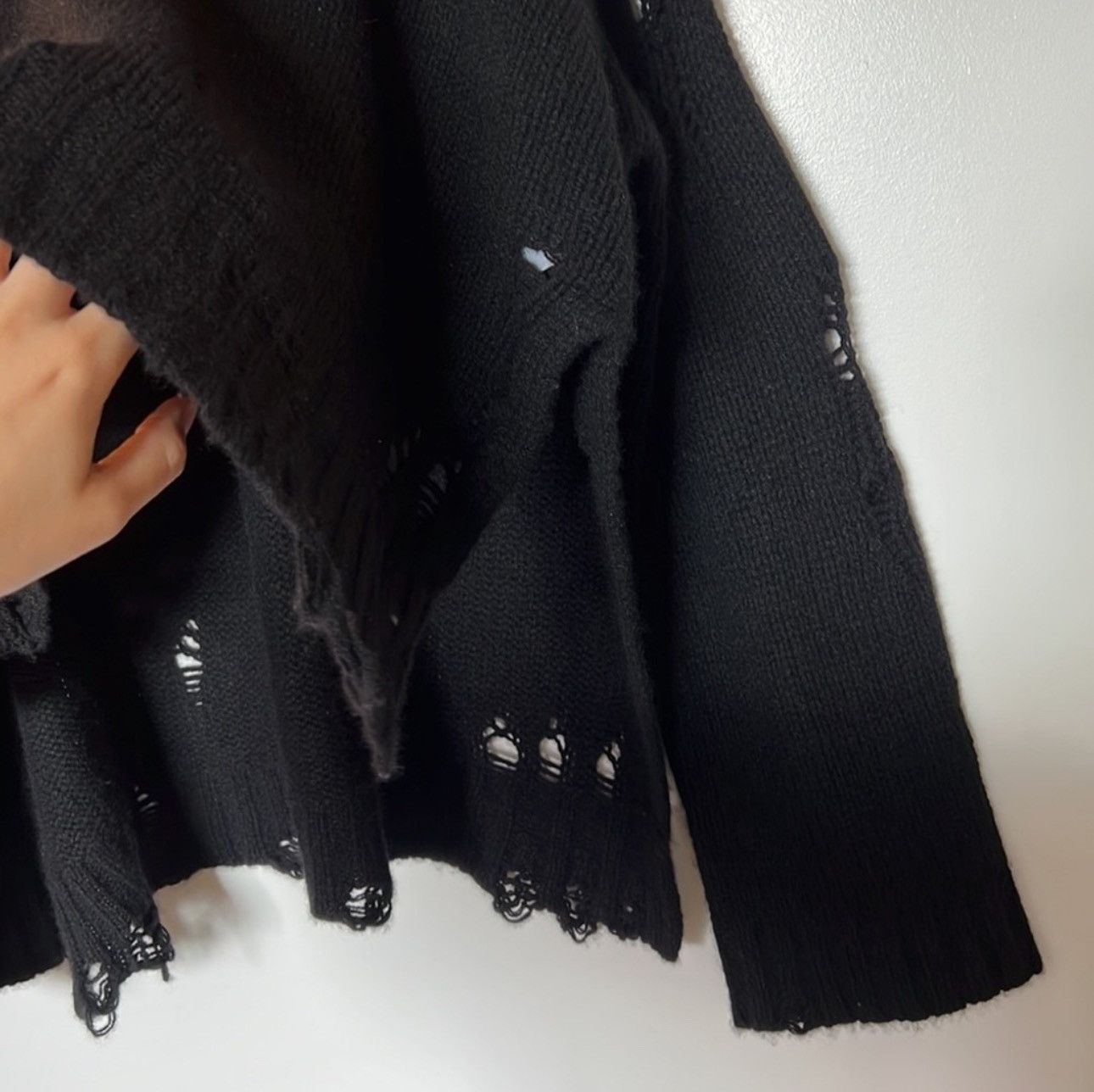 R13 R13 Black Cashmere sweater in S Size S / US 4 / IT 40 - 4 Thumbnail