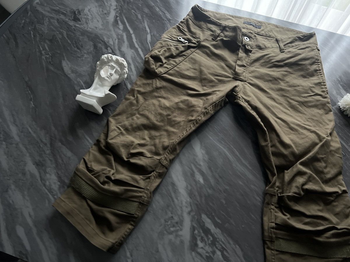 CCP (Crazy Character Print) CCP : Tactical Workwear Ivory Green Pants Size US 33 - 6 Thumbnail