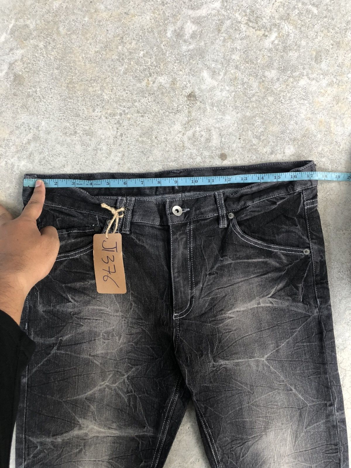 semanticdesign Japanese Semantic Design Distressed Jeans Size US 34 / EU 50 - 21 Thumbnail
