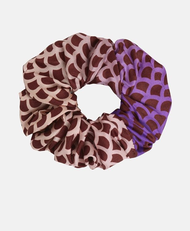 Sergio Rossi Silk scrunchie Size ONE SIZE - 1 Thumbnail