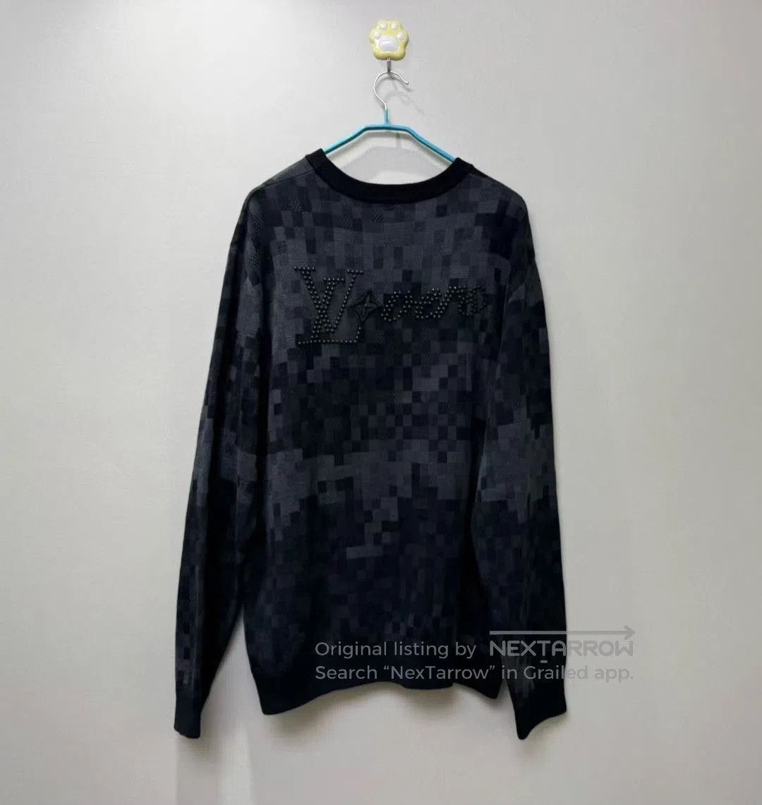 Louis Vuitton Louis Vuitton Mosaic Logo Sweater. Size US XL / EU 56 / 4 - 4 Thumbnail
