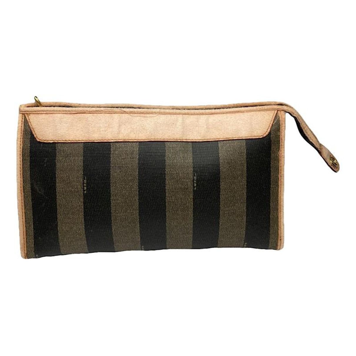 Fendi Baguette Black Leather Clutch Bag Size ONE SIZE - 1 Thumbnail