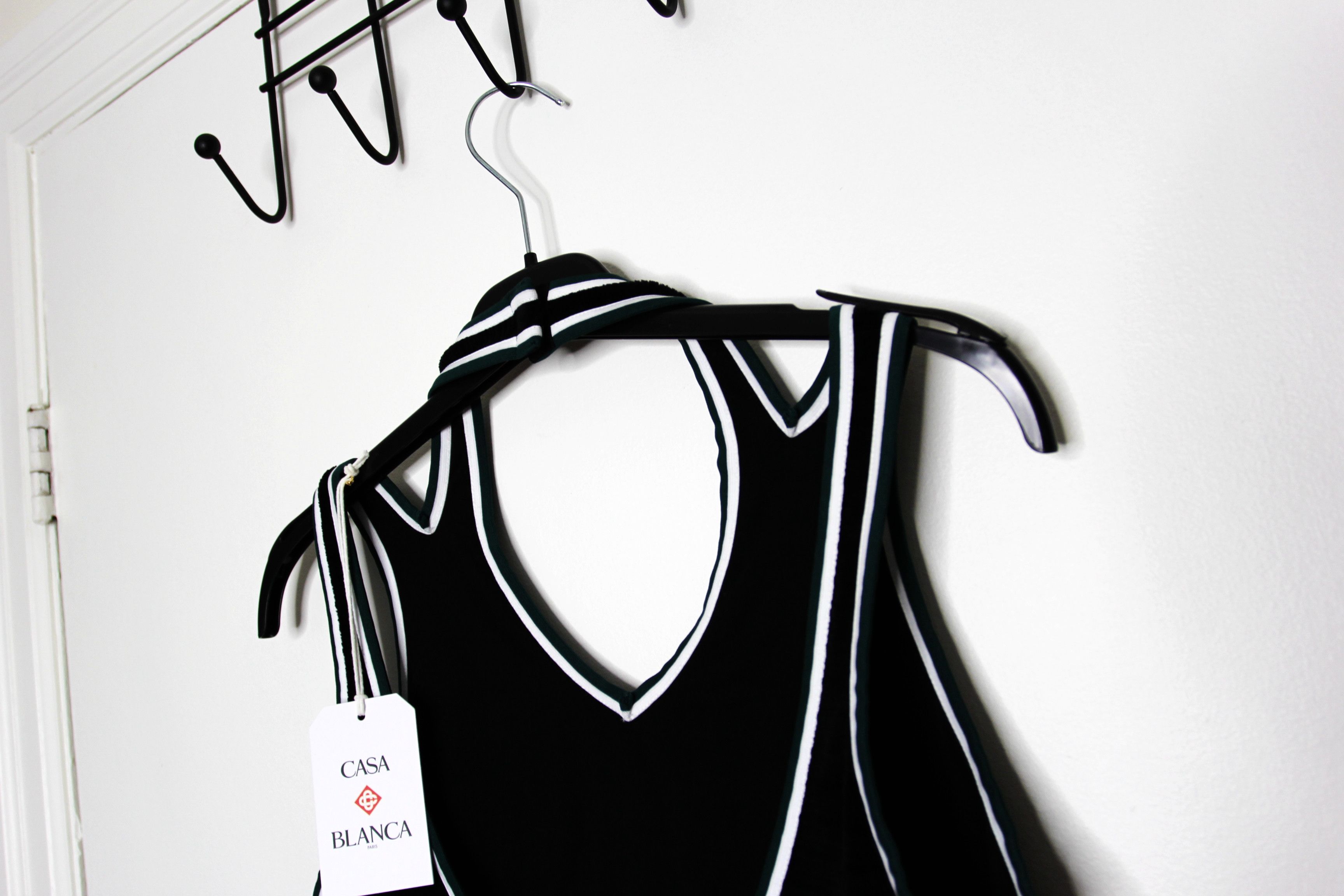 Casablanca BNWT AW25 CASABLANCA DROP NEEDLE VELOUR TENNIS DRESS L Size L / US 10 / IT 46 - 4 Thumbnail