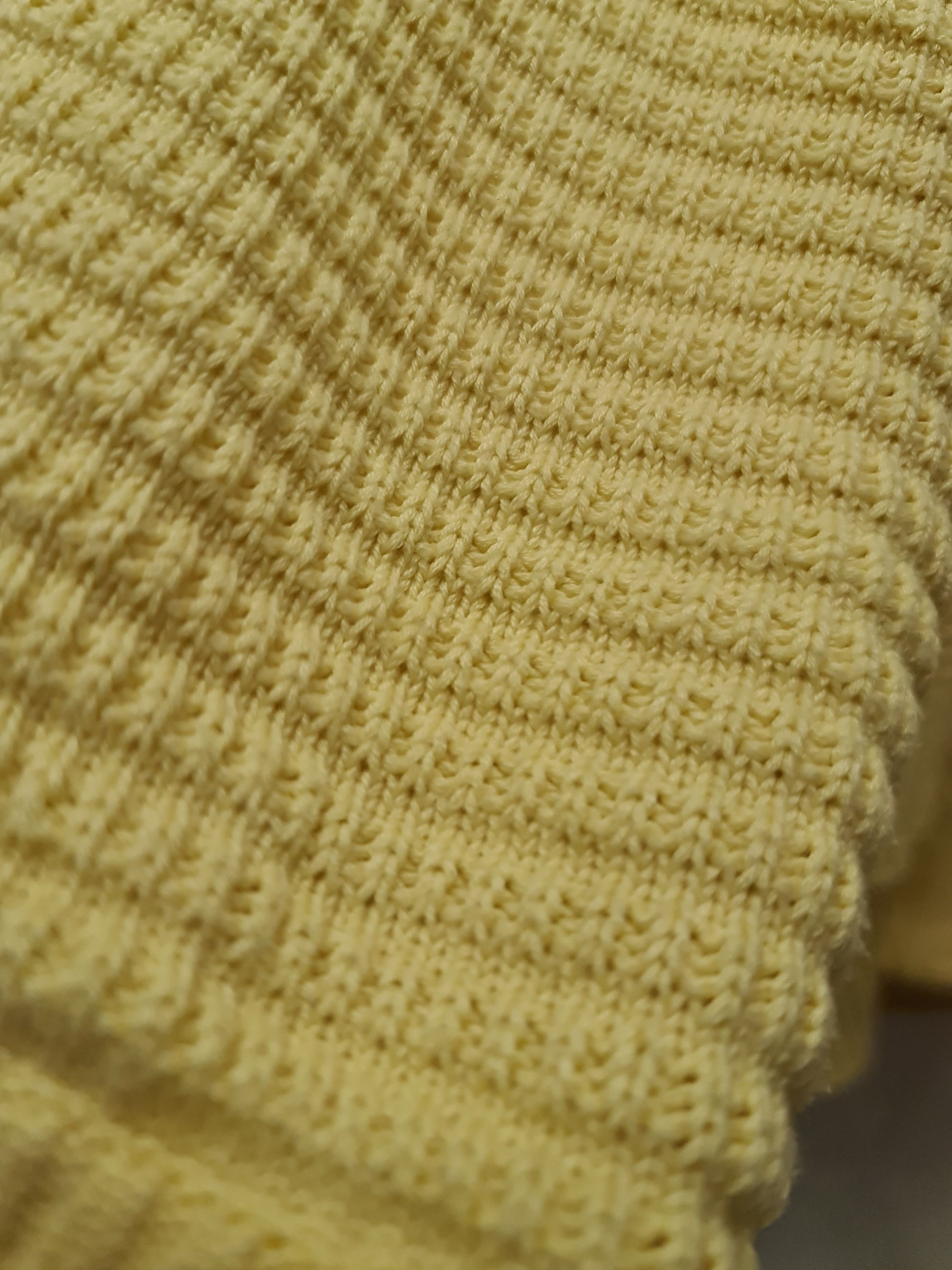Carlo Colucci 90S Vintage Carlo Colucci Knitted yellow cardigan Size US M / EU 48-50 / 2 - 9 Thumbnail