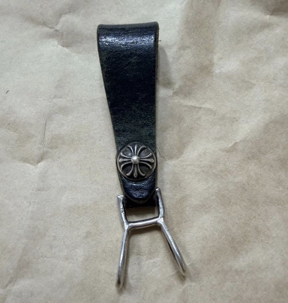 Chrome Hearts RARE CHROME HEARTS BELT LOOP KEYCHAIN | Grailed