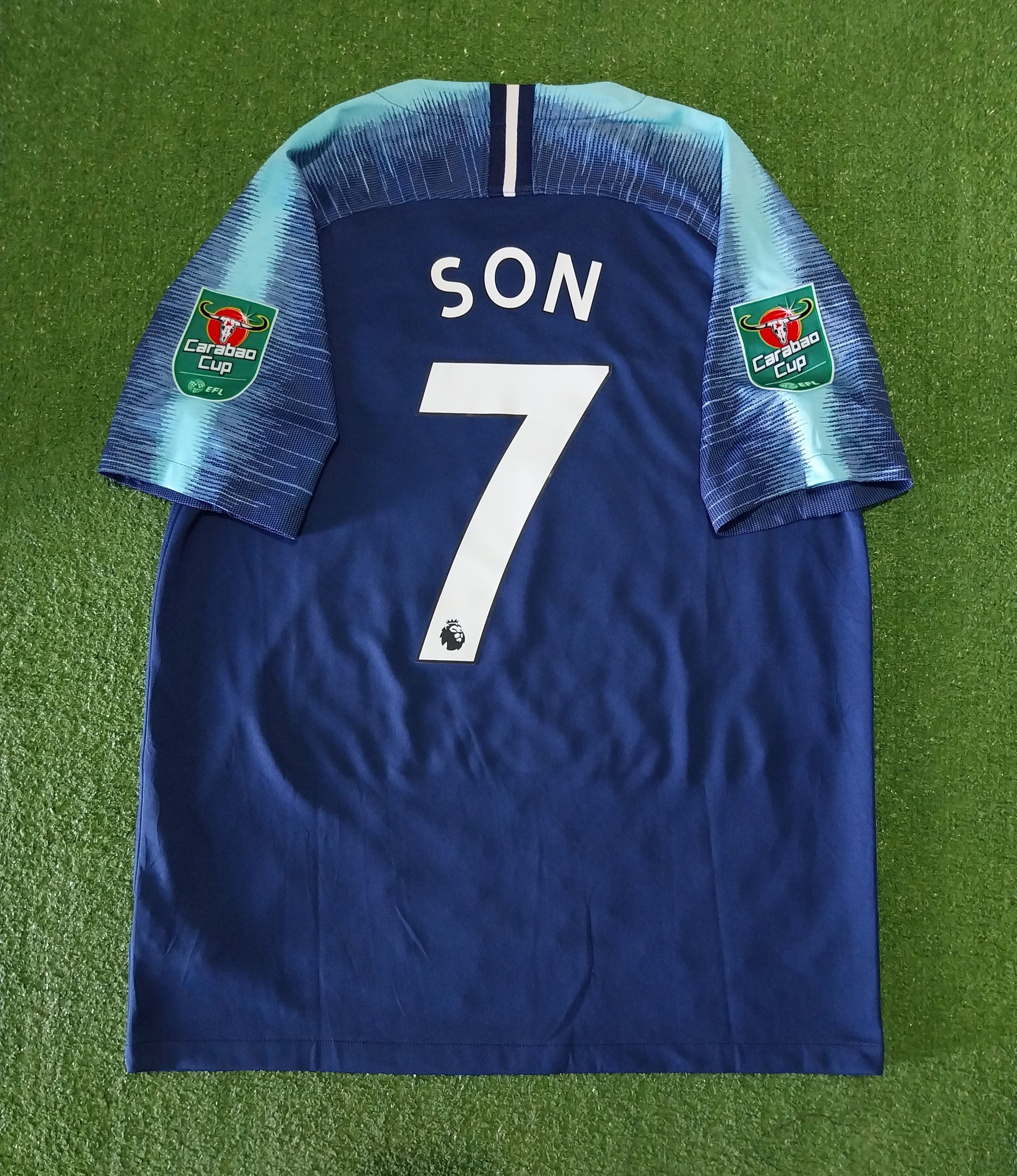 Nike Tottenham hotspurs away 2018 son heung min jersey football Size US L / EU 52-54 / 3 - 1 Thumbnail