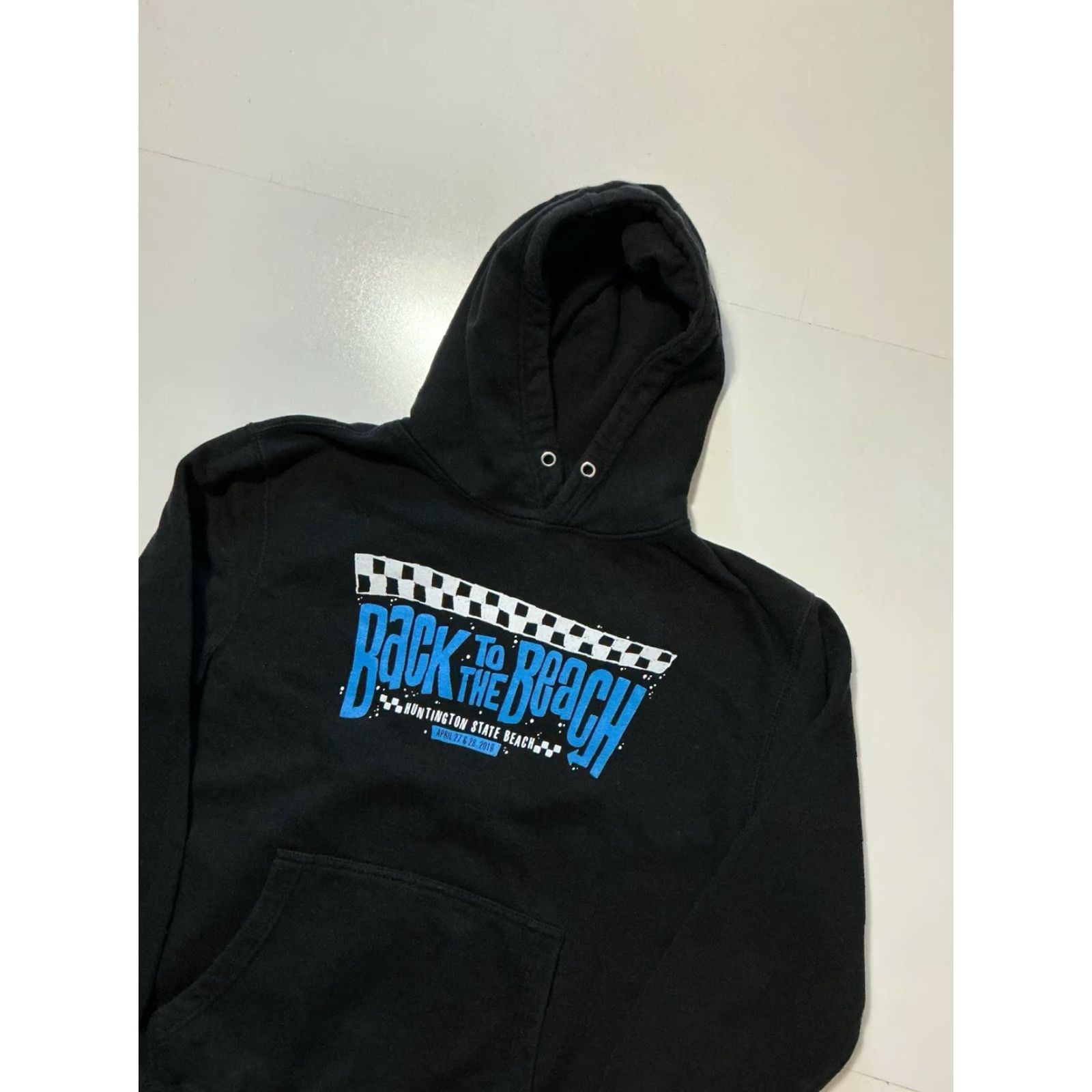 Vintage VINTAGE Back To The Beach Festival Hoodie Mens L Black Ska Punk Rock Band Pullover Size US L / EU 52-54 / 3 - 3 Thumbnail