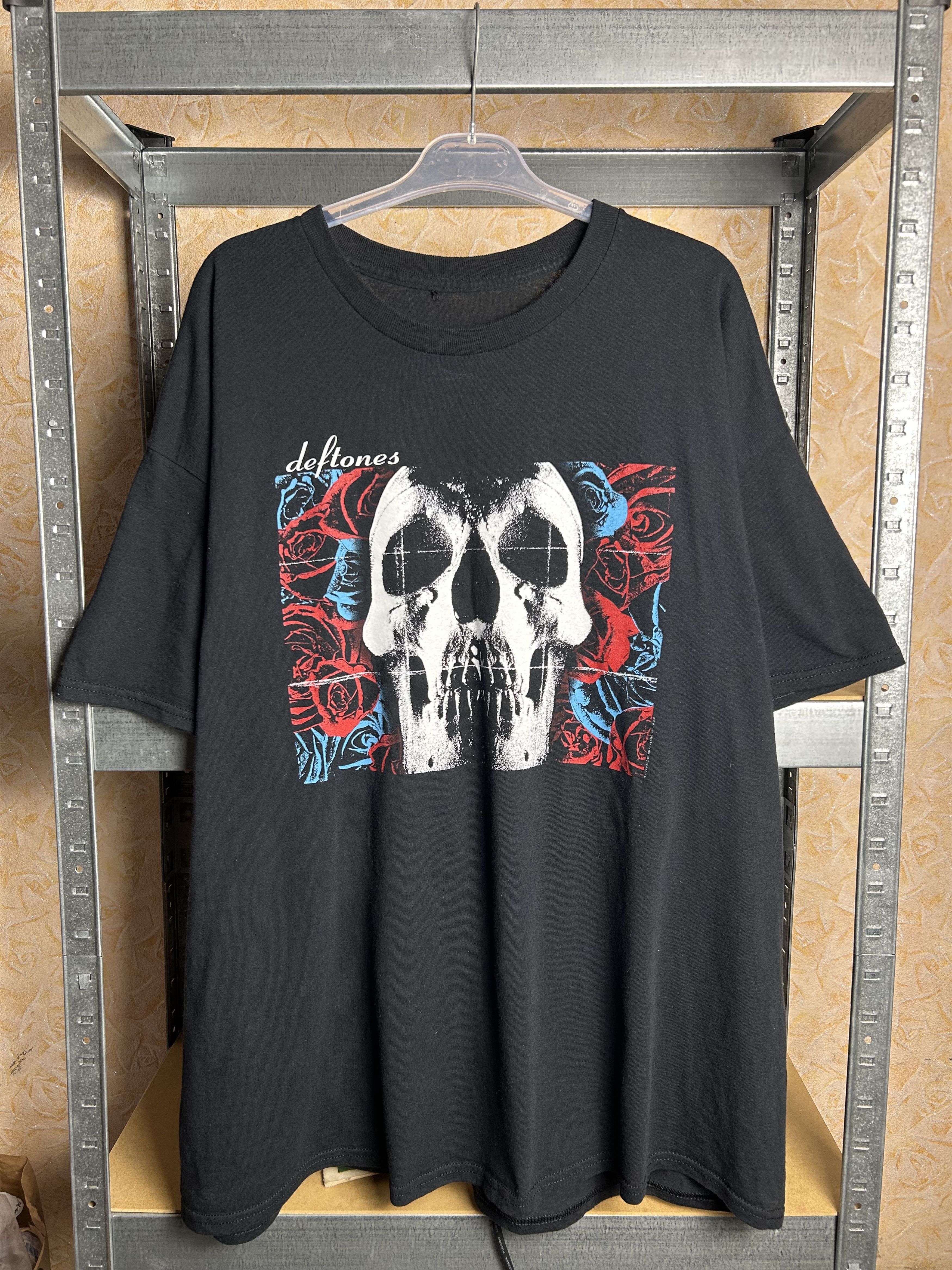Band Tees Vintage 2000s Deftones Rock Band T-shirt Size US XXL / EU 58 / 5 - 1 Thumbnail