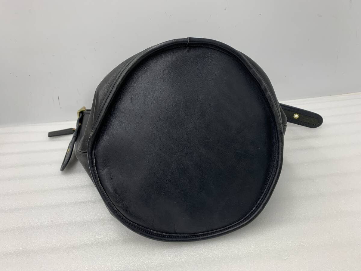 Coach Vintage Black COACH Duffle Sack Bag (No. J5D-9085) Size ONE SIZE - 9 Thumbnail