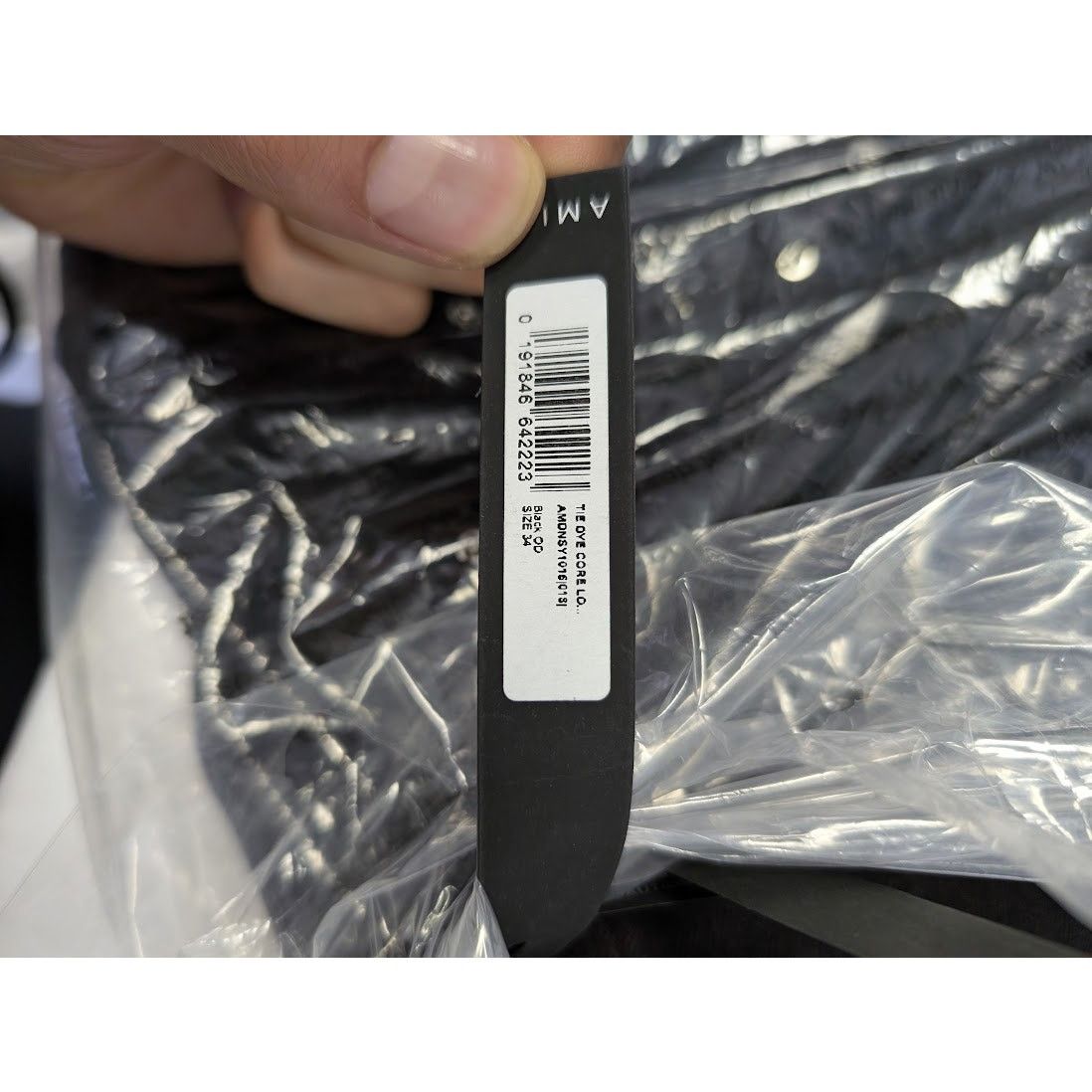 Amiri o1rshd1 Tie Dye Core Logo Jean in Black Size US 34 / EU 50 - 17 Thumbnail