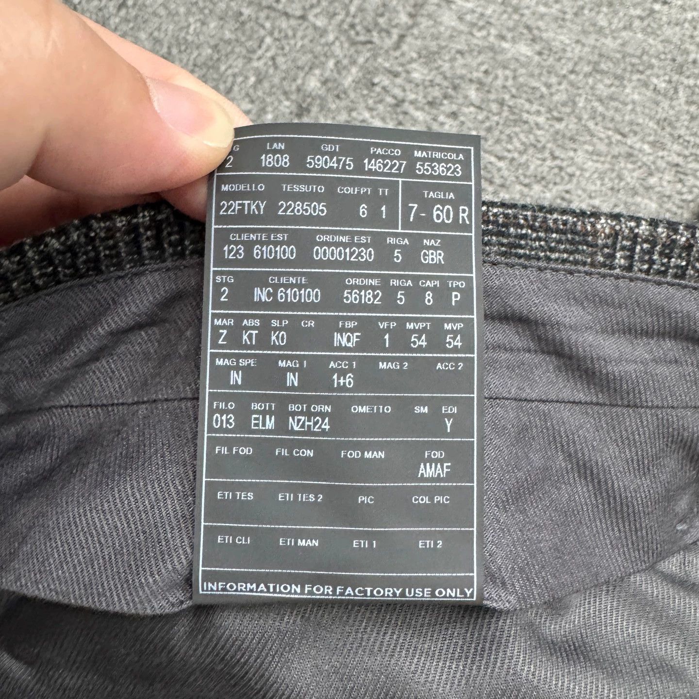 Ermenegildo Zegna Ermenegildo Zegna Check Cashmere Chino Trousers 60 New Size US 44 / EU 60 - 3 Thumbnail