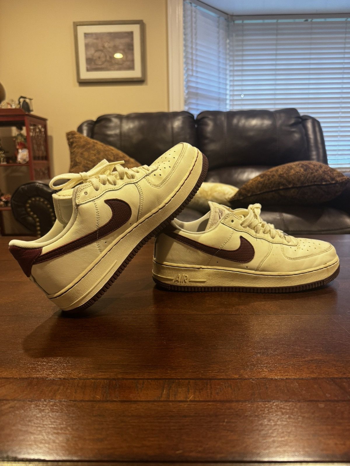 Nike Nike Air Force 1 Low ’07 Craft – Dark Beetroot Size US 9.5 / EU 42-43 - 1 Thumbnail