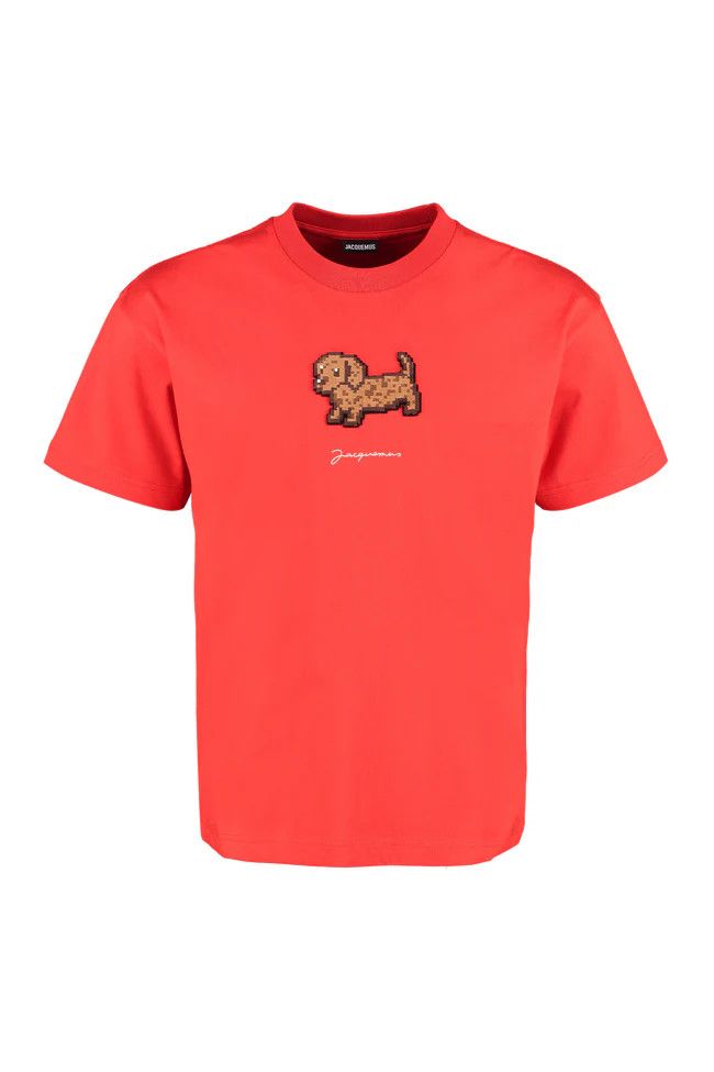 Jacquemus o1mle1025 Le T-Shirt in Red Size US XL / EU 56 / 4 - 1 Thumbnail