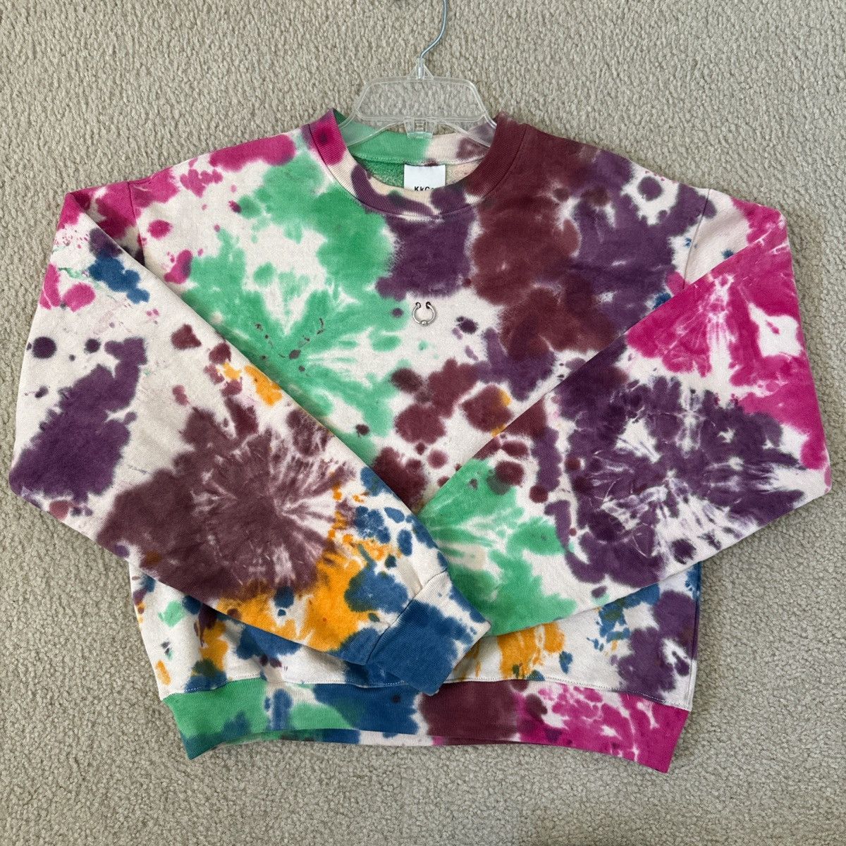 Other ККСО Pierced sweatshirt in tie dye size small Size S / US 4 / IT 40 - 1 Thumbnail