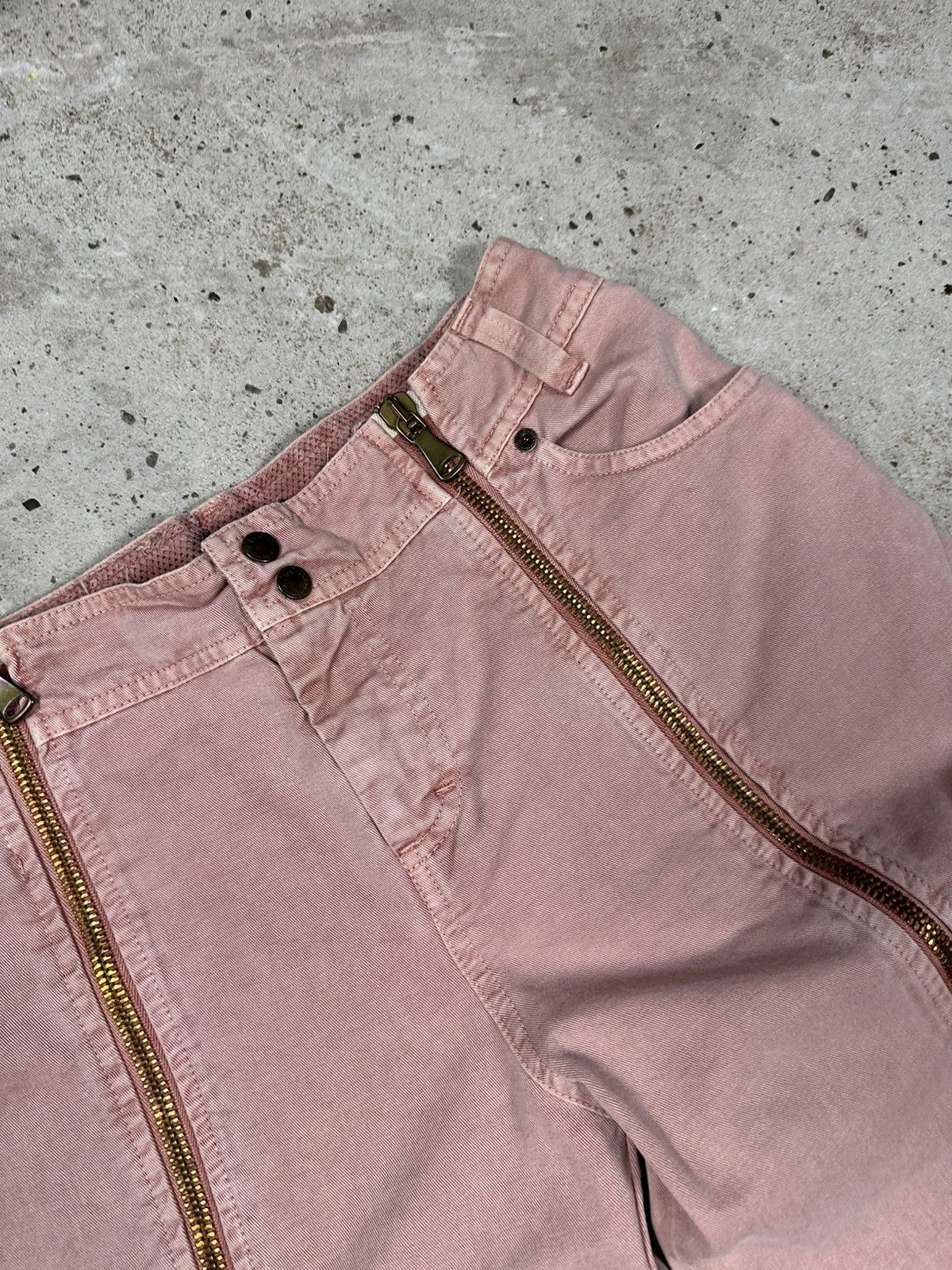 Dolce & Gabbana Vintage SS 2003 Dolce & Gabbana Aviator Full Zip Cargo Pants Size 26" / US 2 / IT 38 - 12 Thumbnail