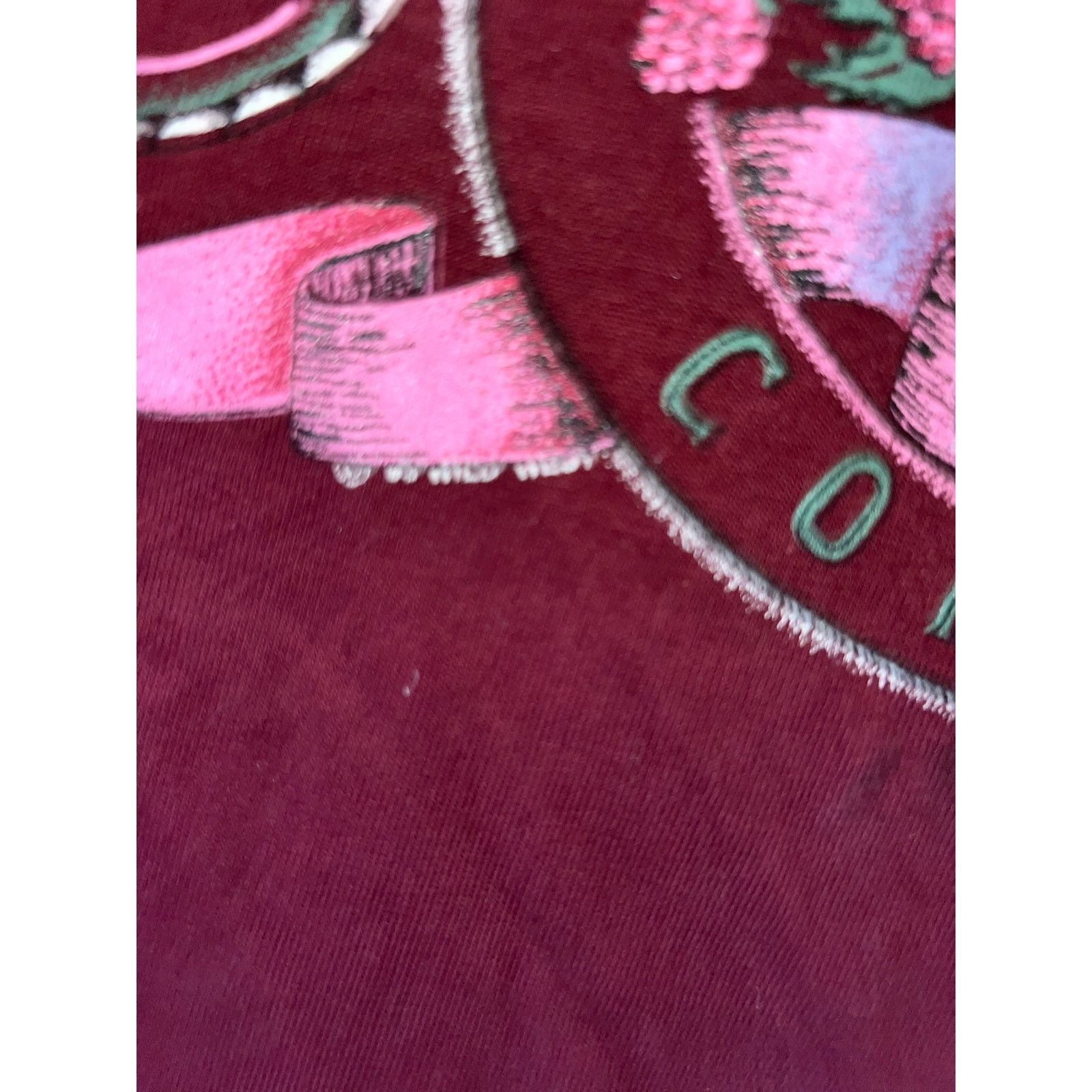 Jerzees Vintage Branson Missouri Shirt Wildflower Red Tee VTG 90s L Size US L / EU 52-54 / 3 - 5 Thumbnail
