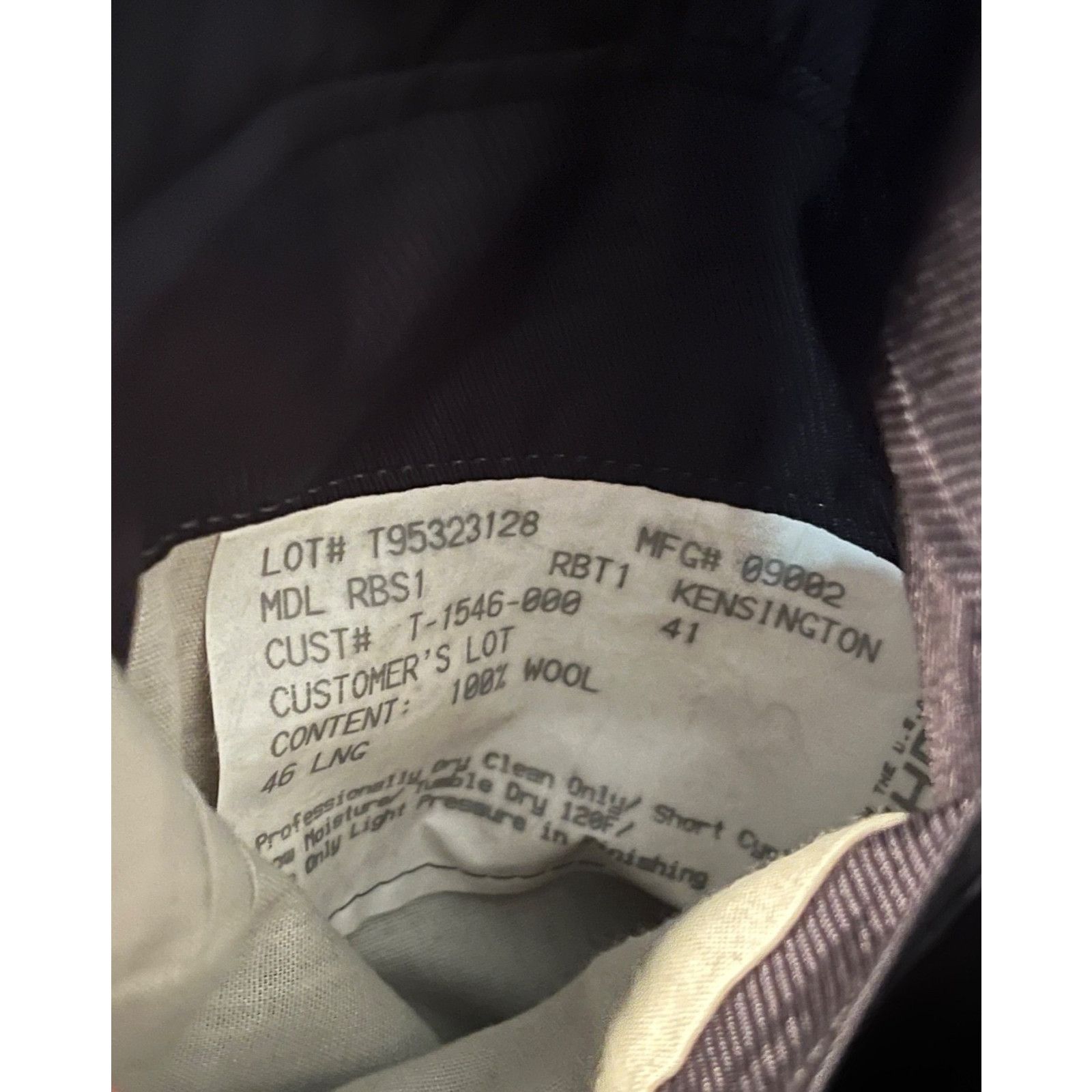Burberry Burberry London 100% Wool Pinstripe Blazer Sport Coat 46L Size 46L - 5 Thumbnail