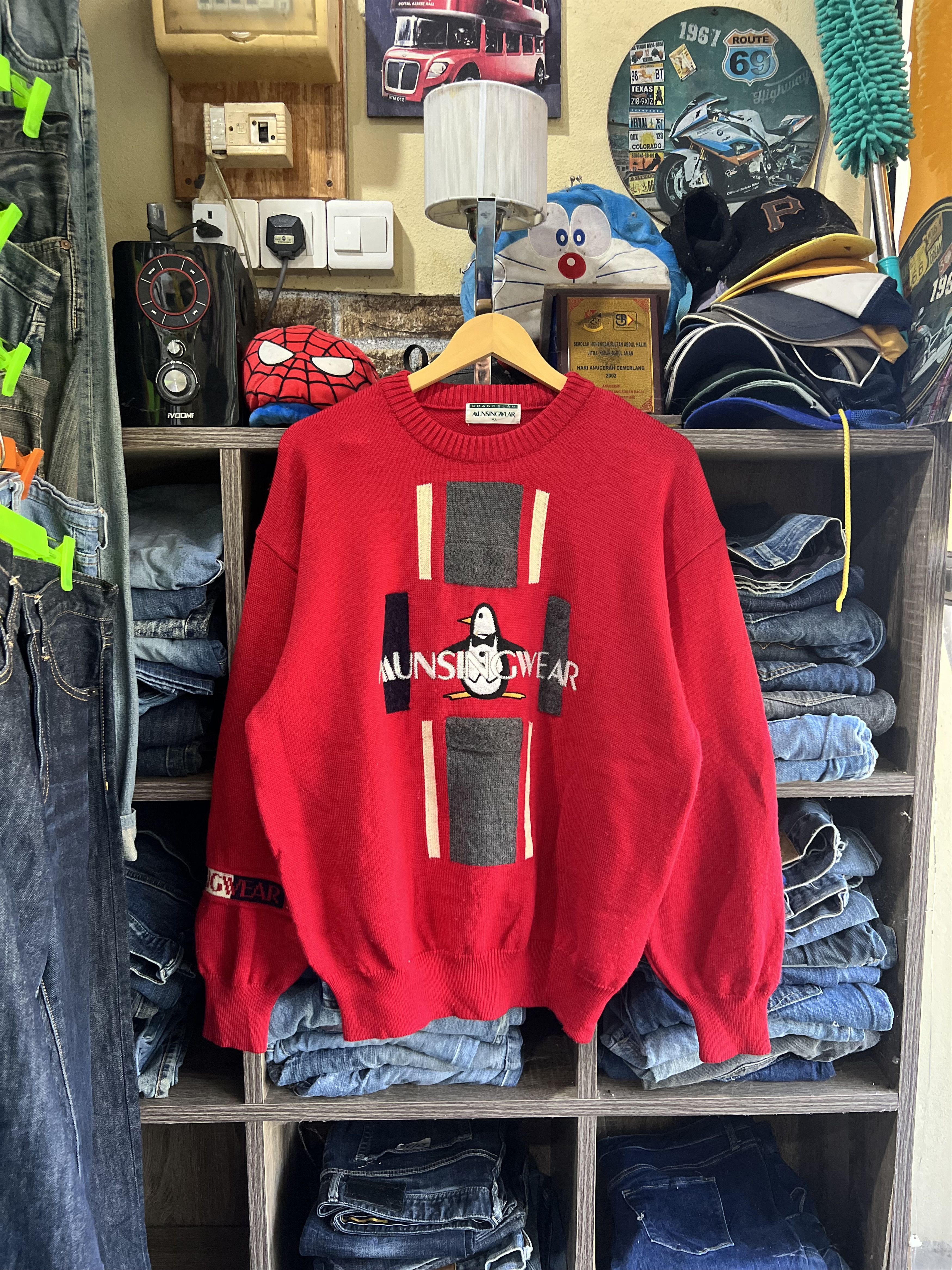 Grand Slam 🔥Vintage Grand Slam Munsingwear Knit Sweatshirt Size US M / EU 48-50 / 2 - 13 Thumbnail