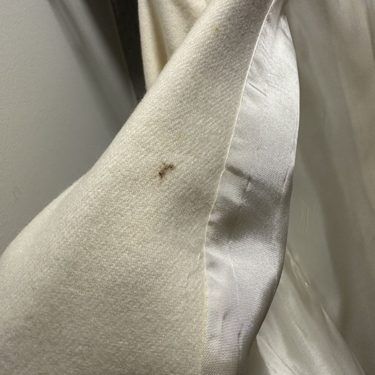 Other Dumas Vintage 1980's Ivory 100% Wool Blazer Women's Size 6 Size M / US 6-8 / IT 42-44 - 7 Thumbnail