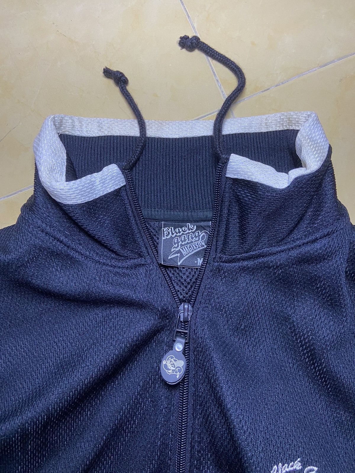 Japanese Brand BLACK GANG MAGIXSON HIP HOP ZIPPER JERSEY Size US M / EU 48-50 / 2 - 11 Thumbnail