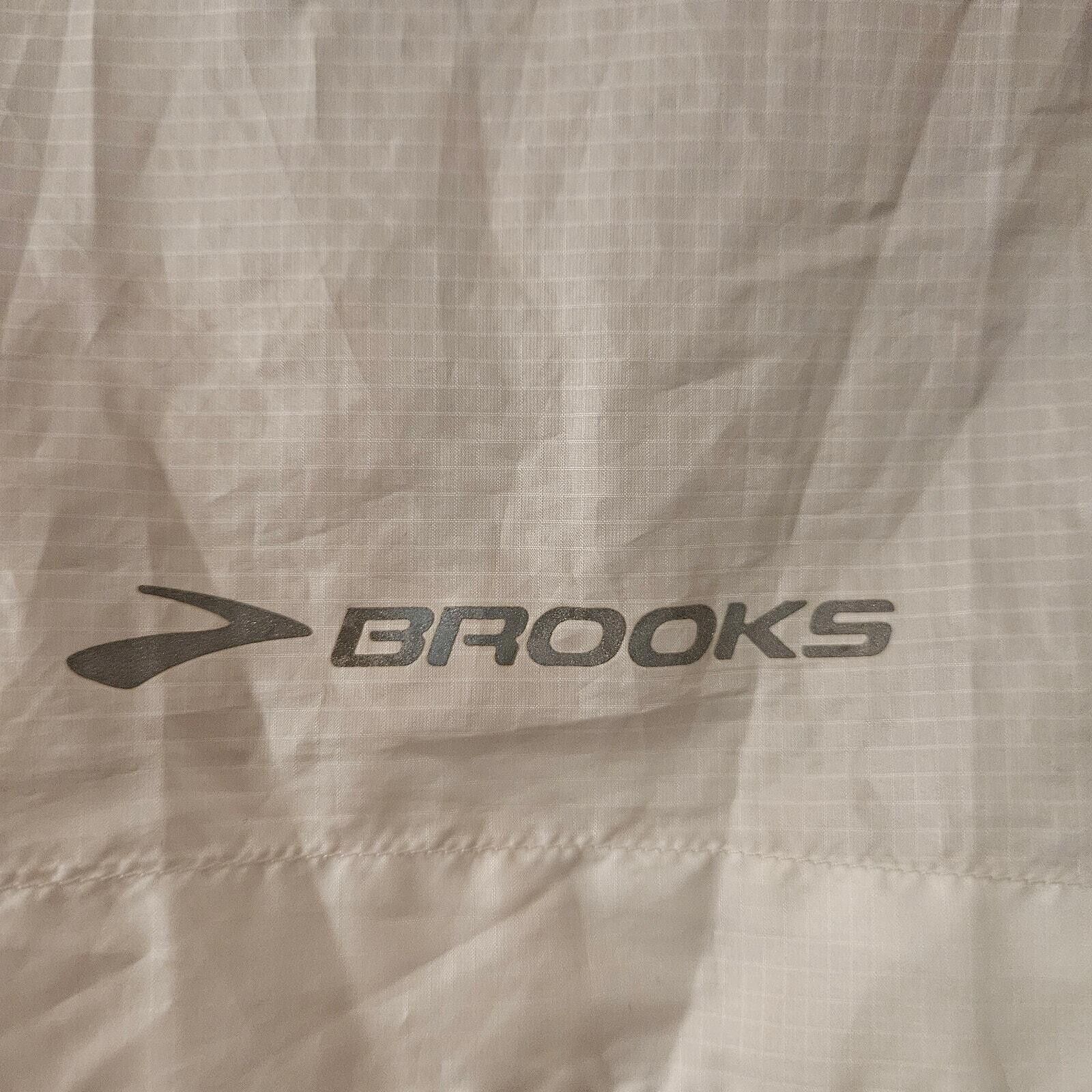 Brooks Brooks Hooded Windbreaker Full Zip White Size M Size M / US 6-8 / IT 42-44 - 3 Thumbnail