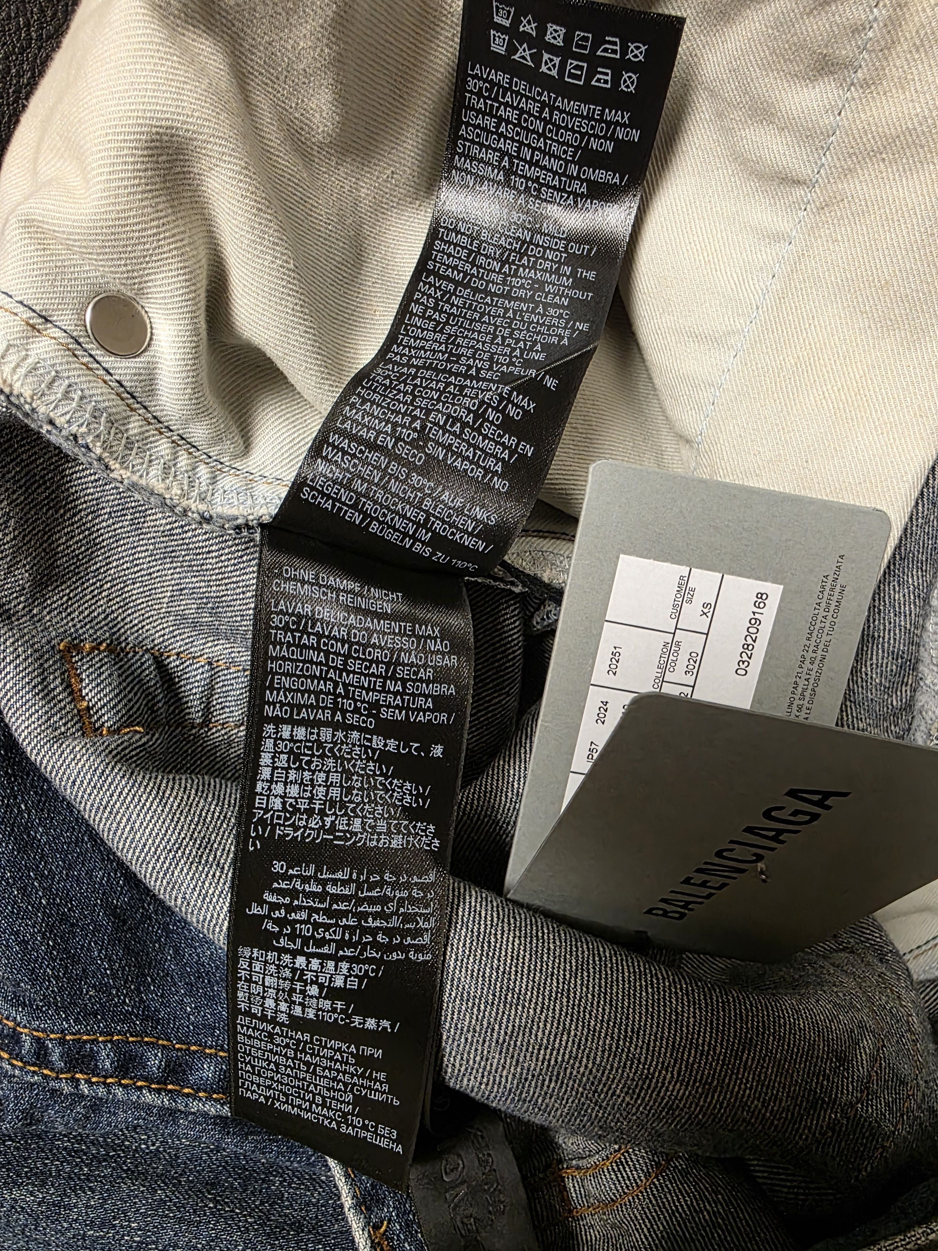 Balenciaga [Rare] Balenciaga Double Knee Denim Pants XS Size US 32 / EU 48 - 5 Thumbnail