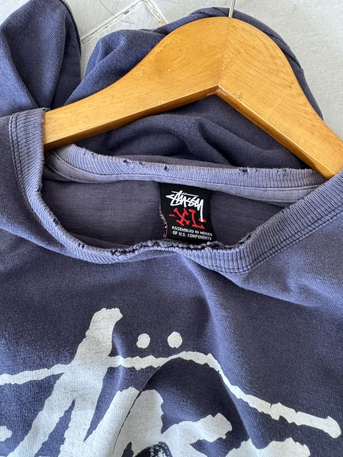 Stussy VINTAGE 00’S STUSSY DRUM LONGSLEEVE SHIRT Size US XL / EU 56 / 4 - 10 Thumbnail