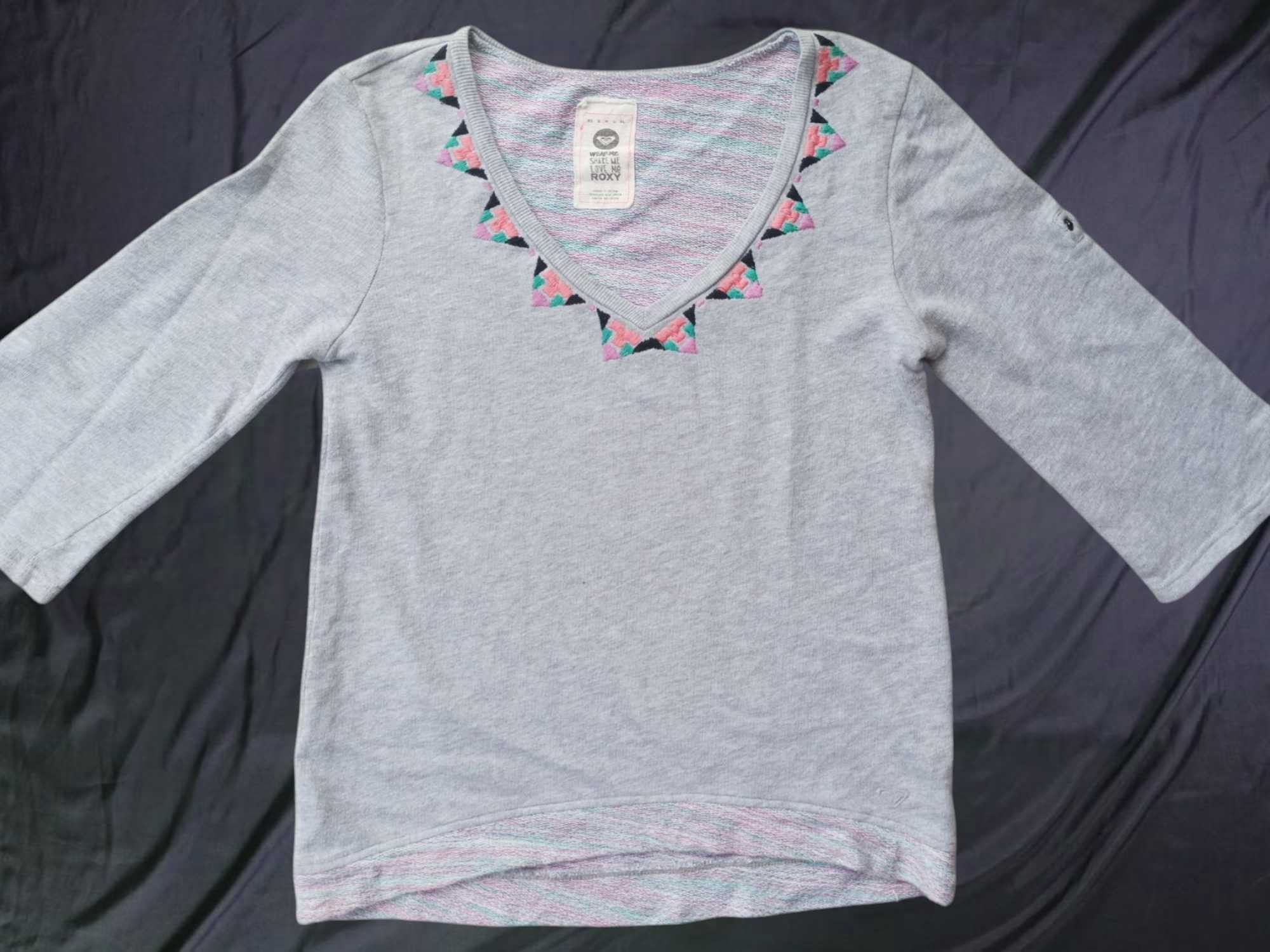 Quicksilver × Vintage Vintage 90s Roxy TShirt Size US M / EU 48-50 / 2 - 10 Thumbnail