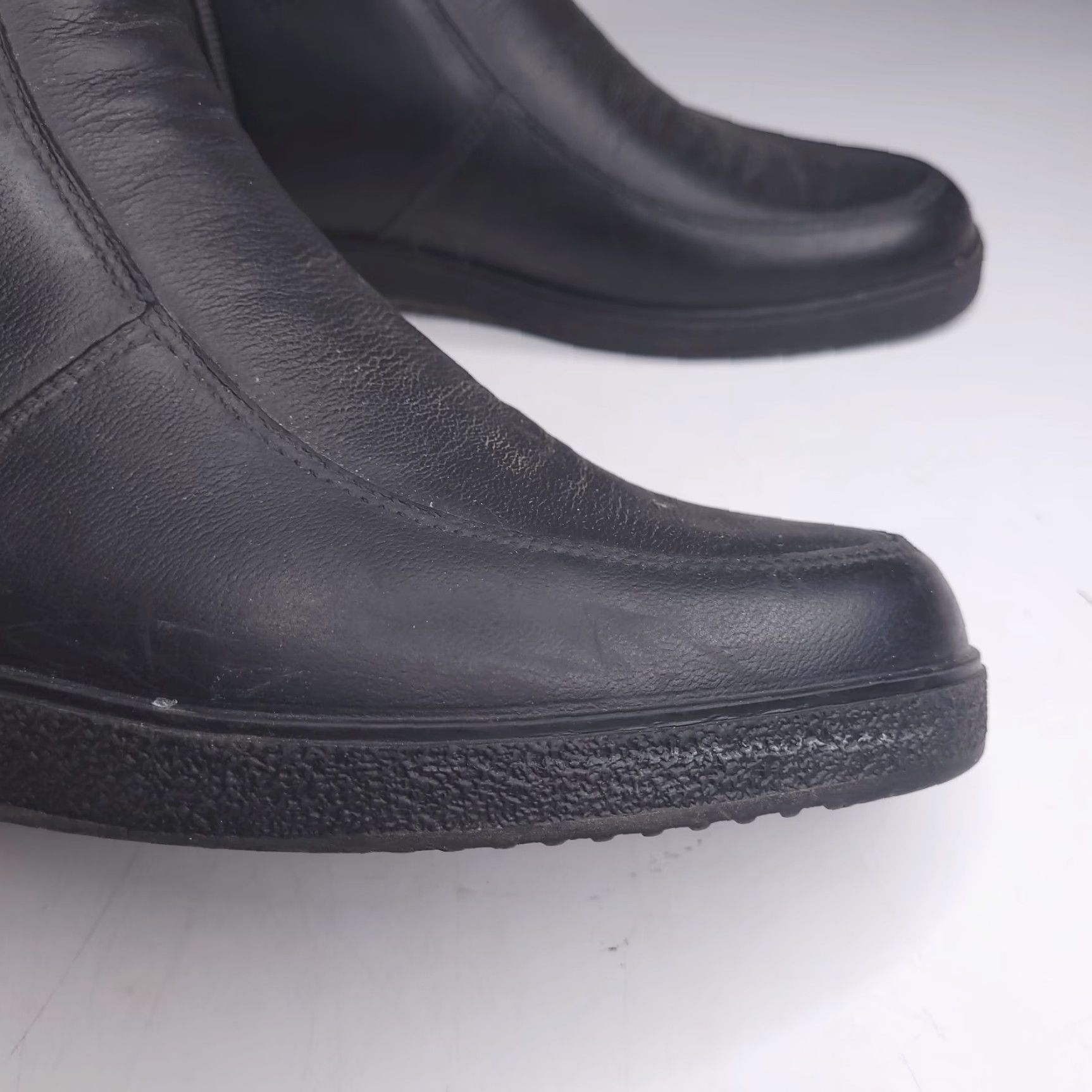 Vintage Weather Guard Boots Mens 12 Black Insulated Rubber Snow Boot Ankle Made N Canada Size US 12 / EU 45 - 3 Thumbnail