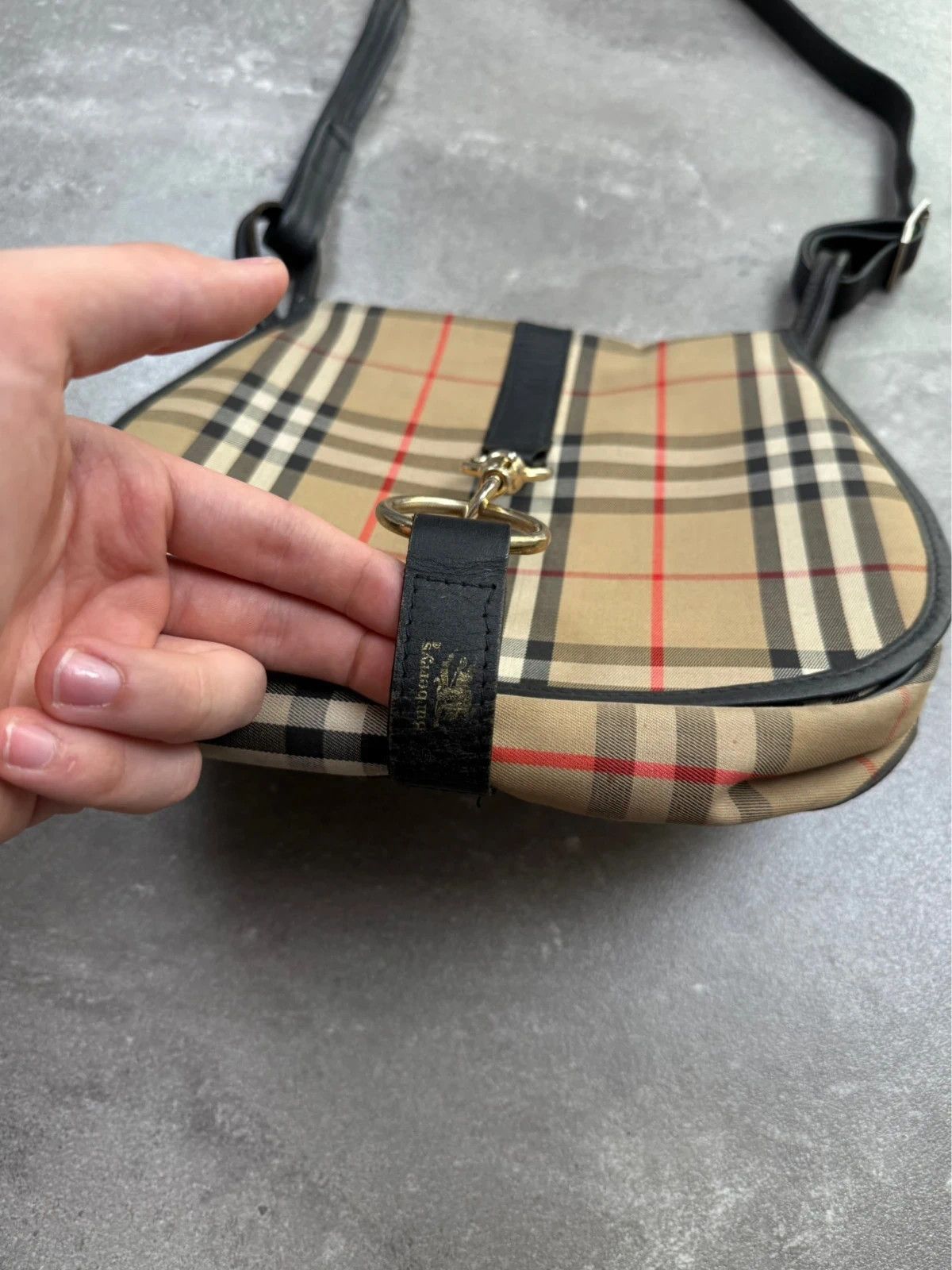 Burberry Burberry crossbody bag vintage 90s 1990s rétro street wear Size ONE SIZE - 3 Thumbnail