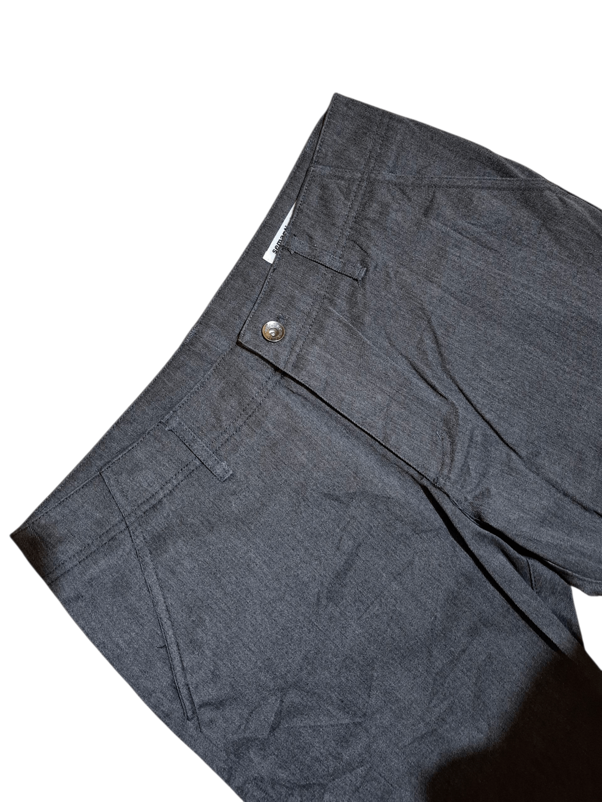 semanticdesign Semantic Design Dark Grey Chinos/Trousers Size US 32 / EU 48 - 2 Thumbnail