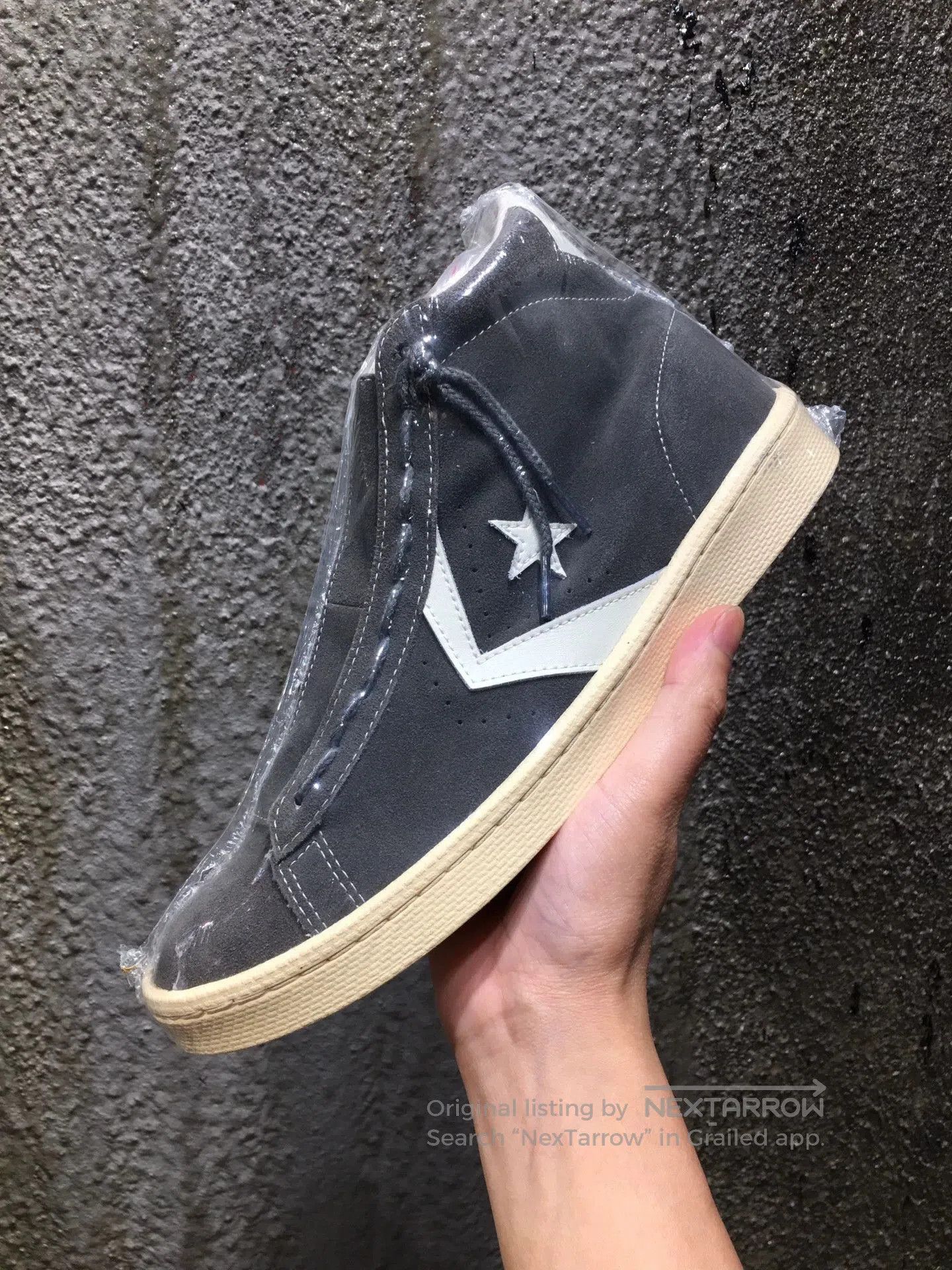 Nonnative converse pro leather high-top sneakers for men. Size US 8.5 / EU 41-42 - 3 Thumbnail