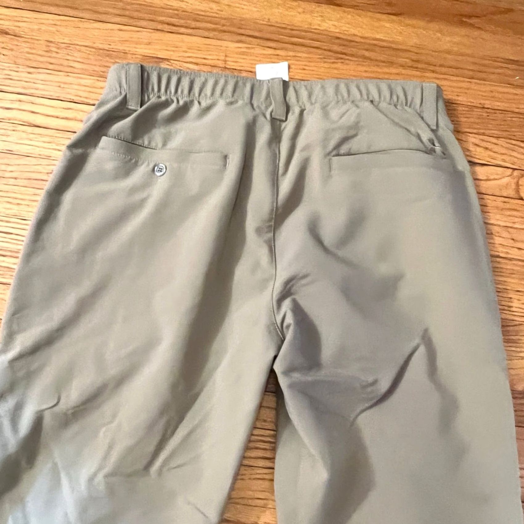 Under Armour Under Armour Pants Mens 36 X32 Performance Golf Straight Leg Tan Beige 36 Regular Men Chino Inseam 31 in Mens Size US 36 / EU 52 - 4 Thumbnail