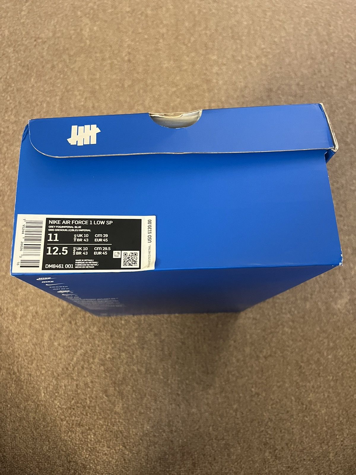 Nike × Undefeated Nike x Undefeated Air Force 1 Low- 5 On It Size US 11 / EU 44 - 2 Thumbnail