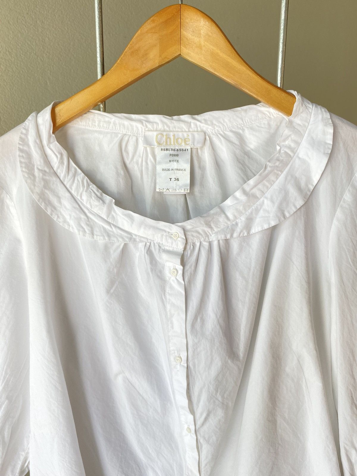 Chloe white blouse