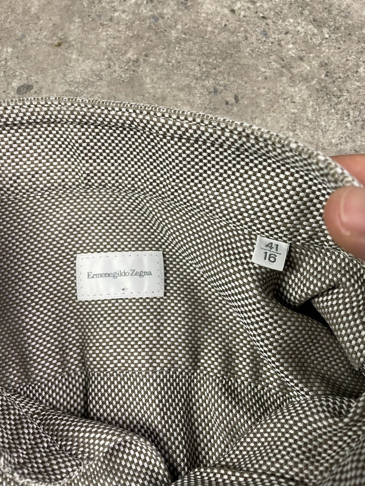 Ermenegildo Zegna Ermenegildo Zegna Button Up Shirt Size US M / EU 48-50 / 2 - 4 Thumbnail