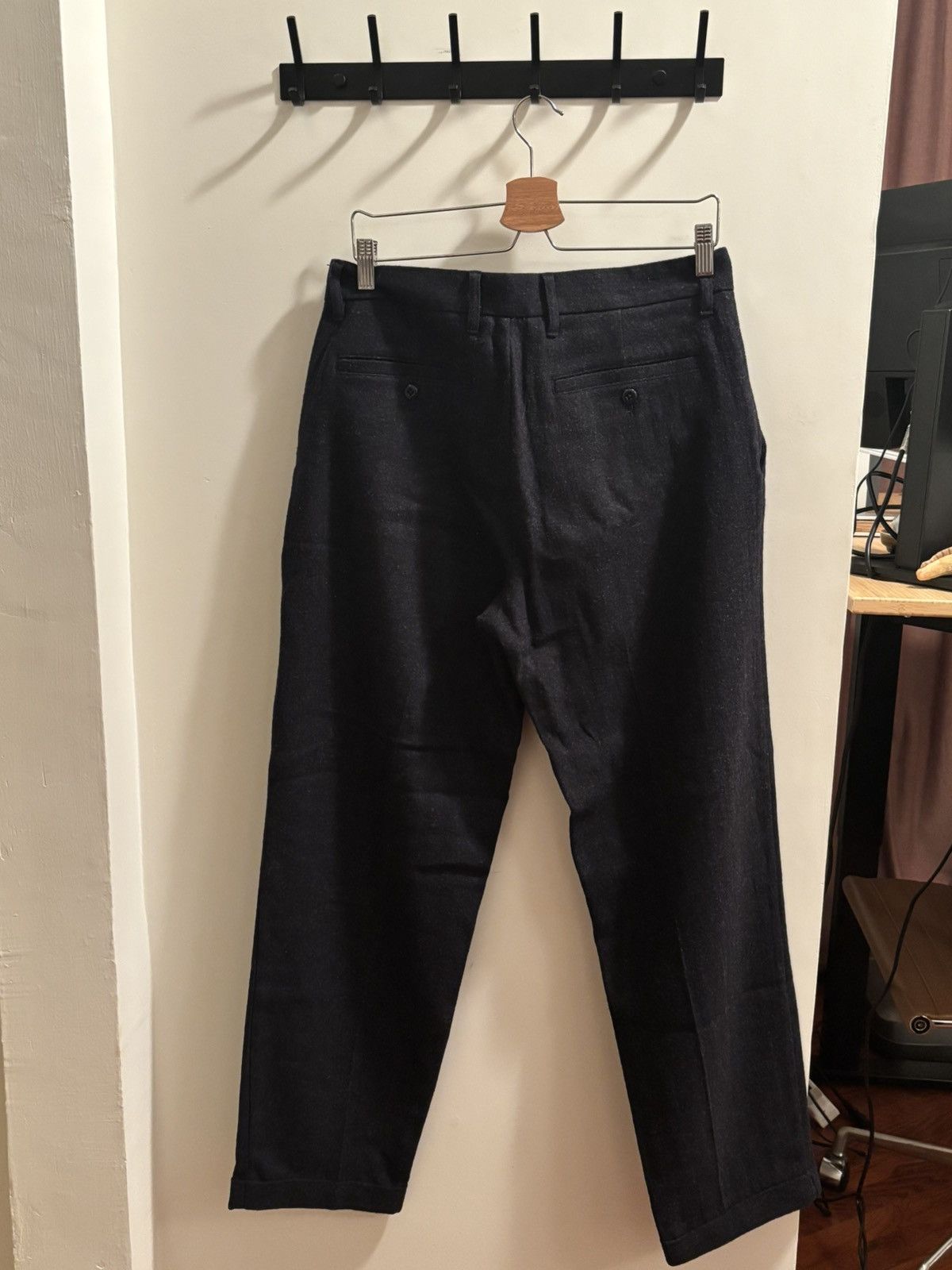 J.Crew Wool Pleated Pants Size US 32 / EU 48 - 2 Thumbnail