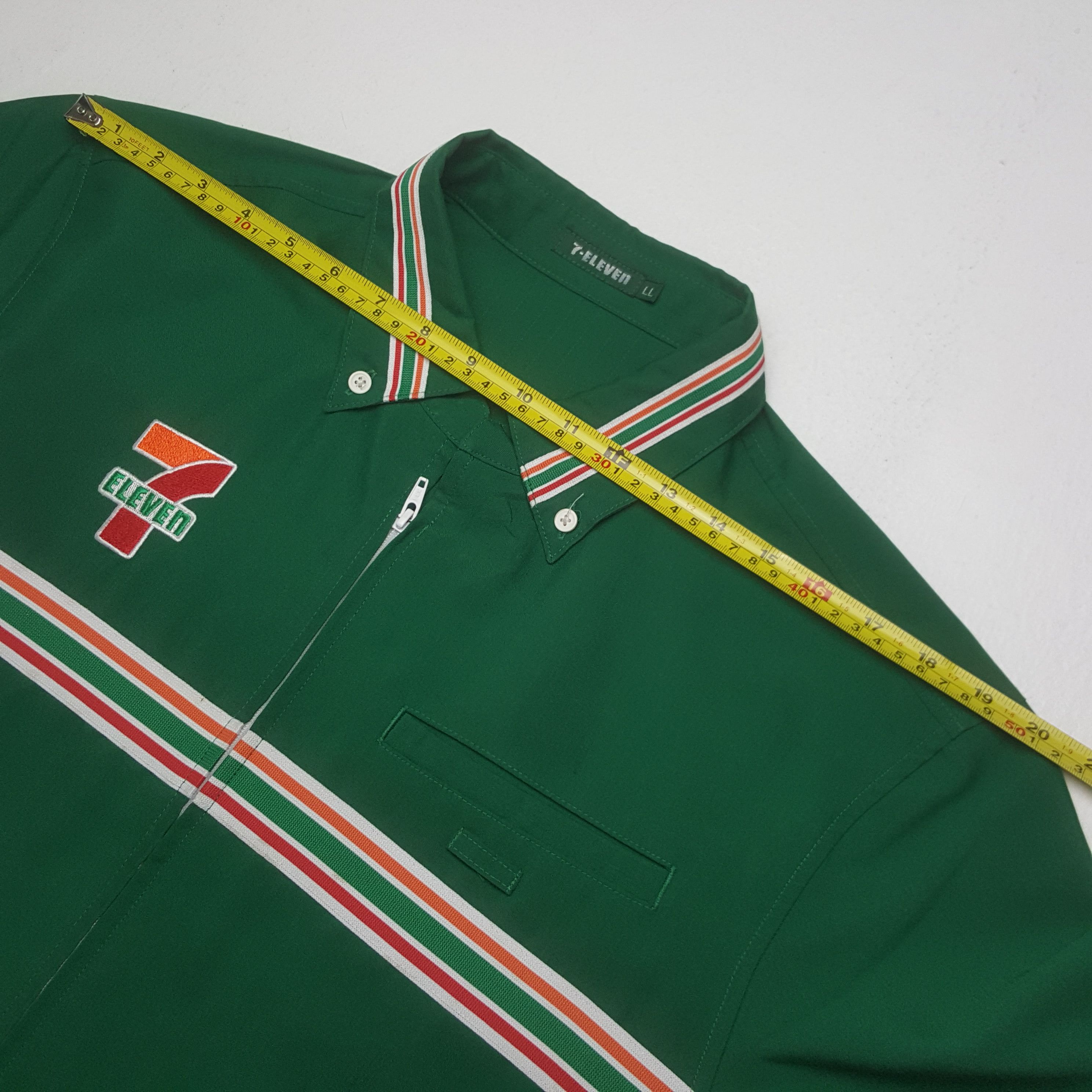 Japanese Brand Vintage 7 Eleven Embroidery Logo Worker Uniform Jacket Size US XL / EU 56 / 4 - 6 Thumbnail